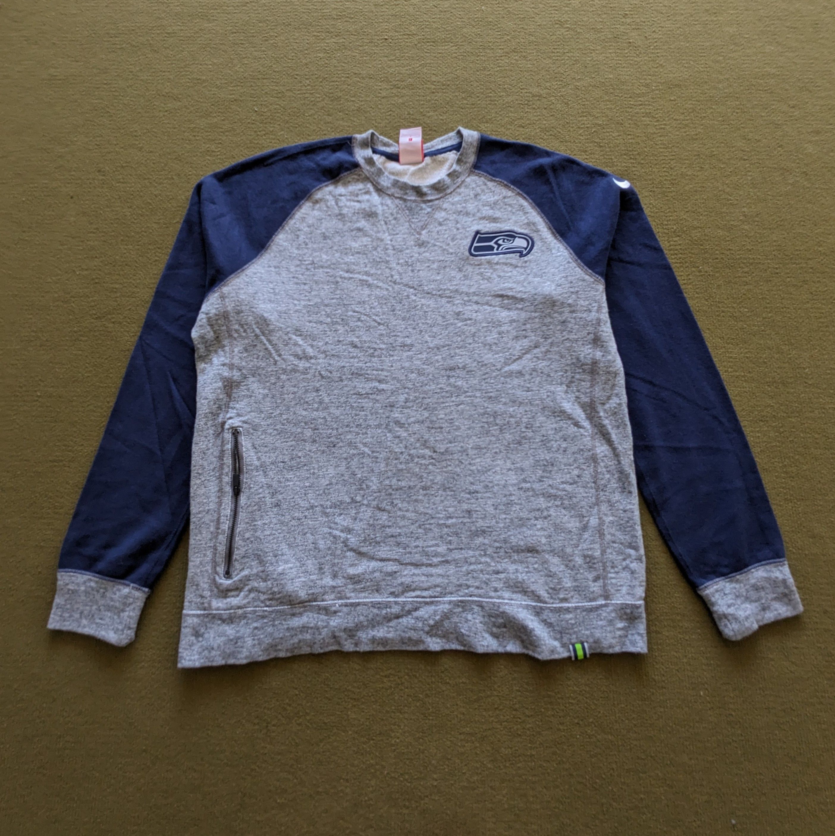 Nike Vintage NIKE SEATTLE Seahawks NFL Football Team Sweatshirt Size US L / EU 52-54 / 3 - 1 Thumbnail