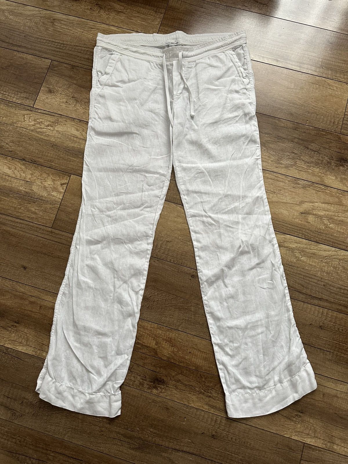James Perse James Perse Linen Pants Trousers Size US 32 / EU 48 - 1 Thumbnail