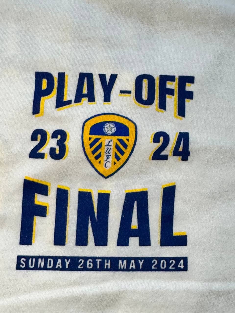 Chelsea Soccer Leeds United FC play off official merchandise soccer jersey Size US M / EU 48-50 / 2 - 4 Thumbnail