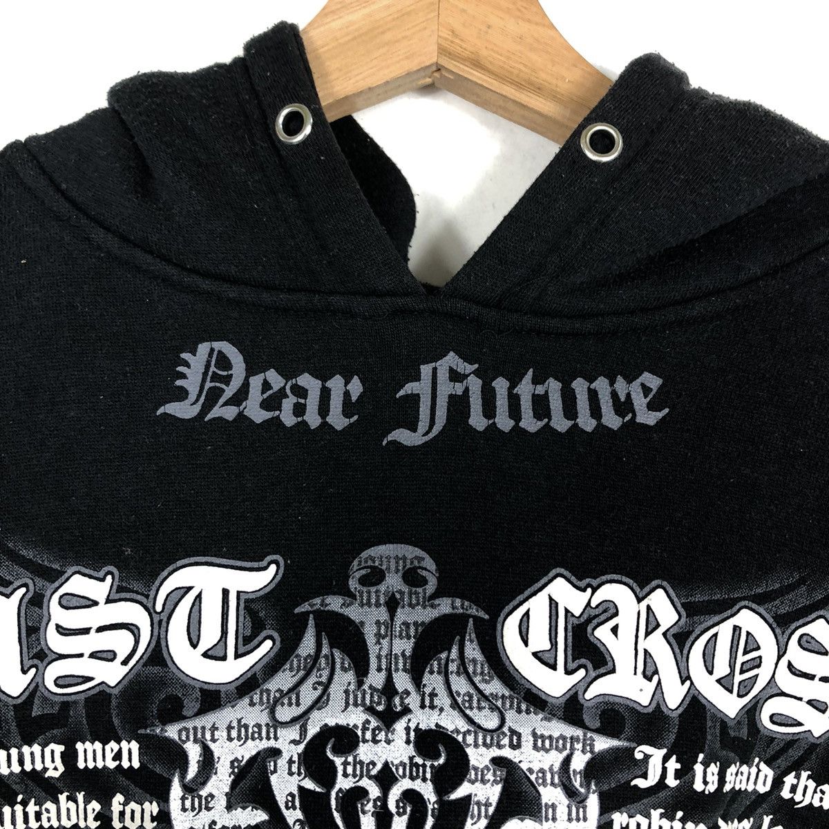 Japanese Brand × Seditionaries Rare Dear Future Hoodie Punk Big Logo Inspire Chrome Hearts Size US M / EU 48-50 / 2 - 11 Thumbnail
