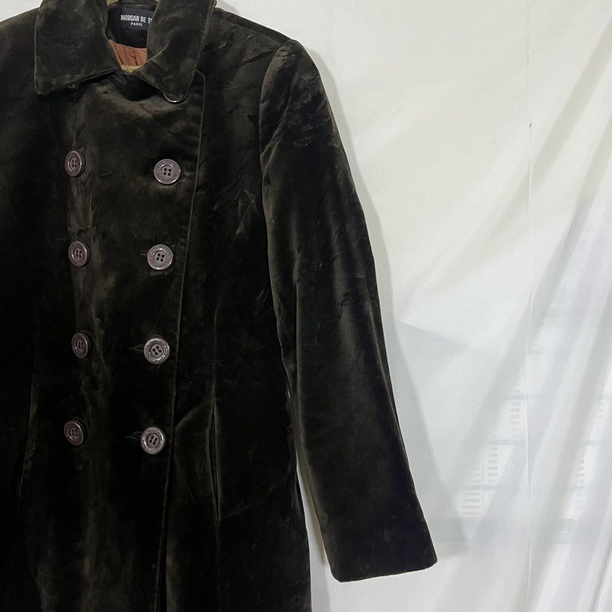 Morgan De Toi Vintage Morgan De Toi Paris Belted Trench Coat Luxury Rare Size S / US 4 / IT 40 - 3 Thumbnail
