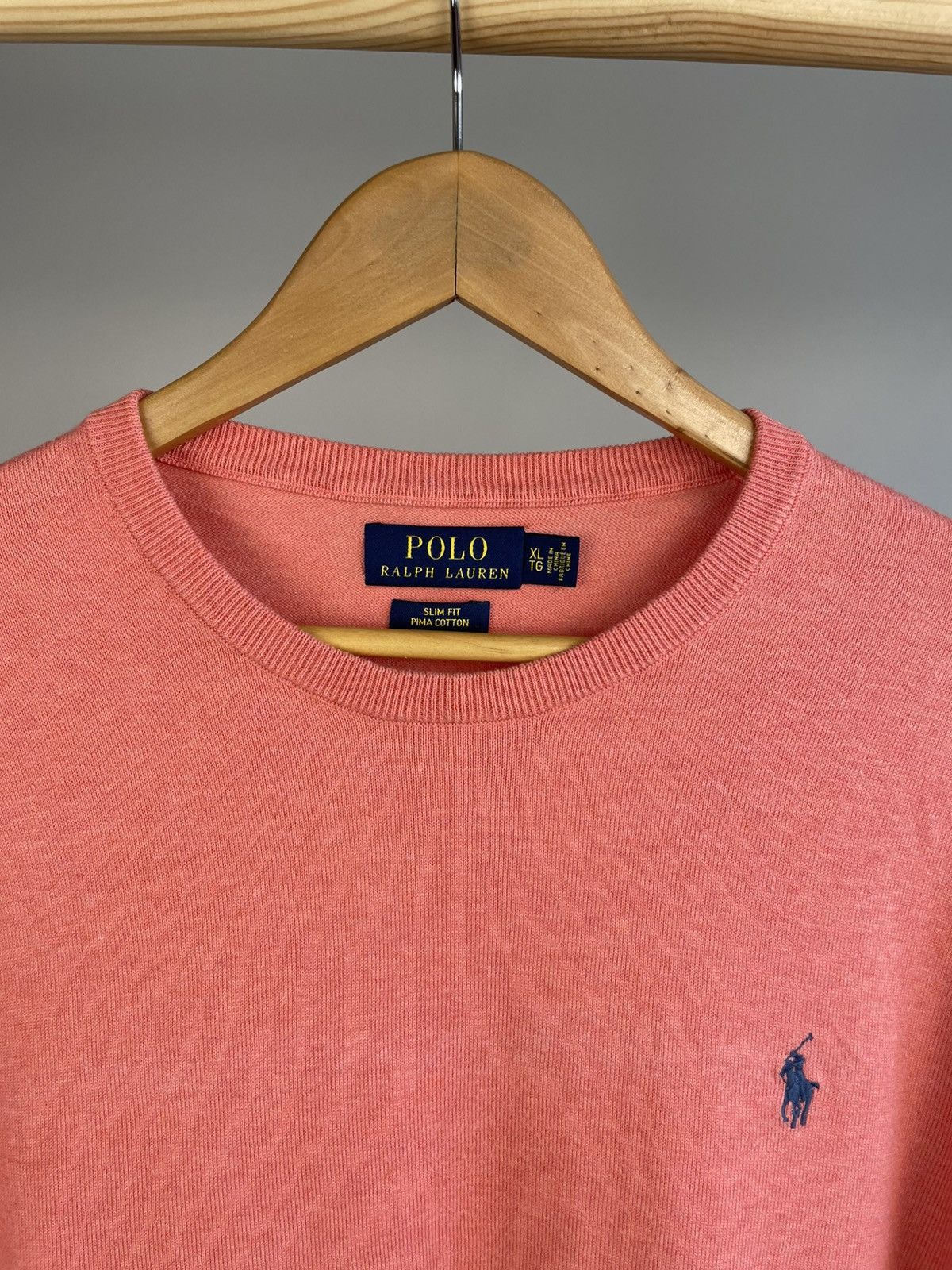 Polo Ralph Lauren × Ralph Lauren × Vintage Polo Ralph Lauren vintage cotton crewneck sweater Size US XL / EU 56 / 4 - 3 Thumbnail
