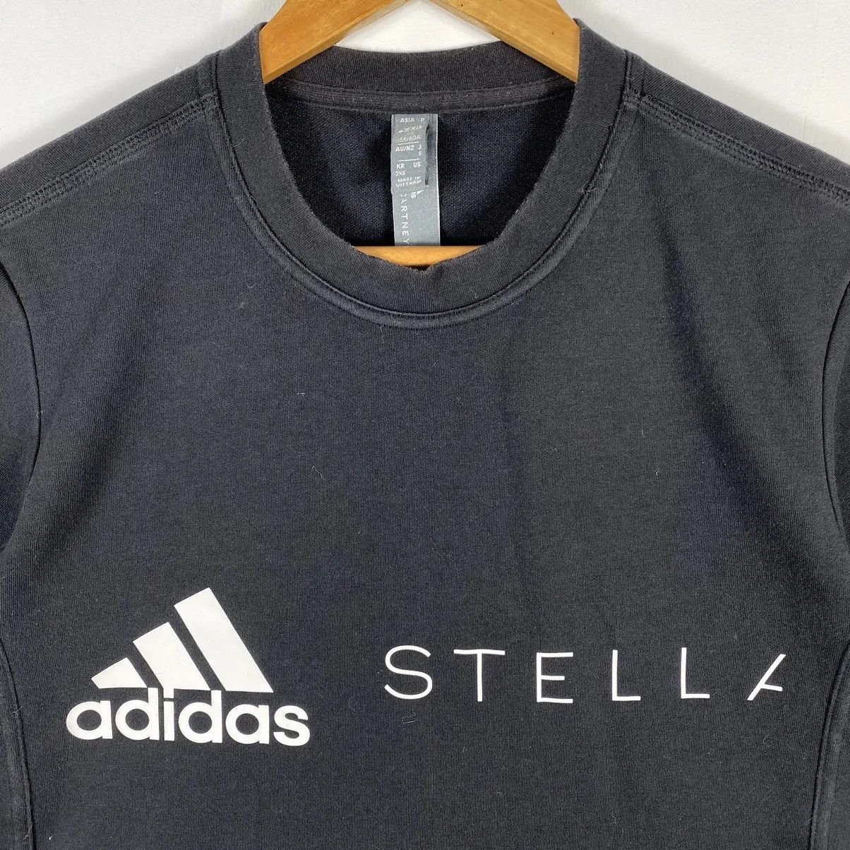 Adidas × Stella McCartney ADIDAS STELLA MCCARTNEY Logo Tee Shirt Size US XXS / EU 40 - 3 Thumbnail