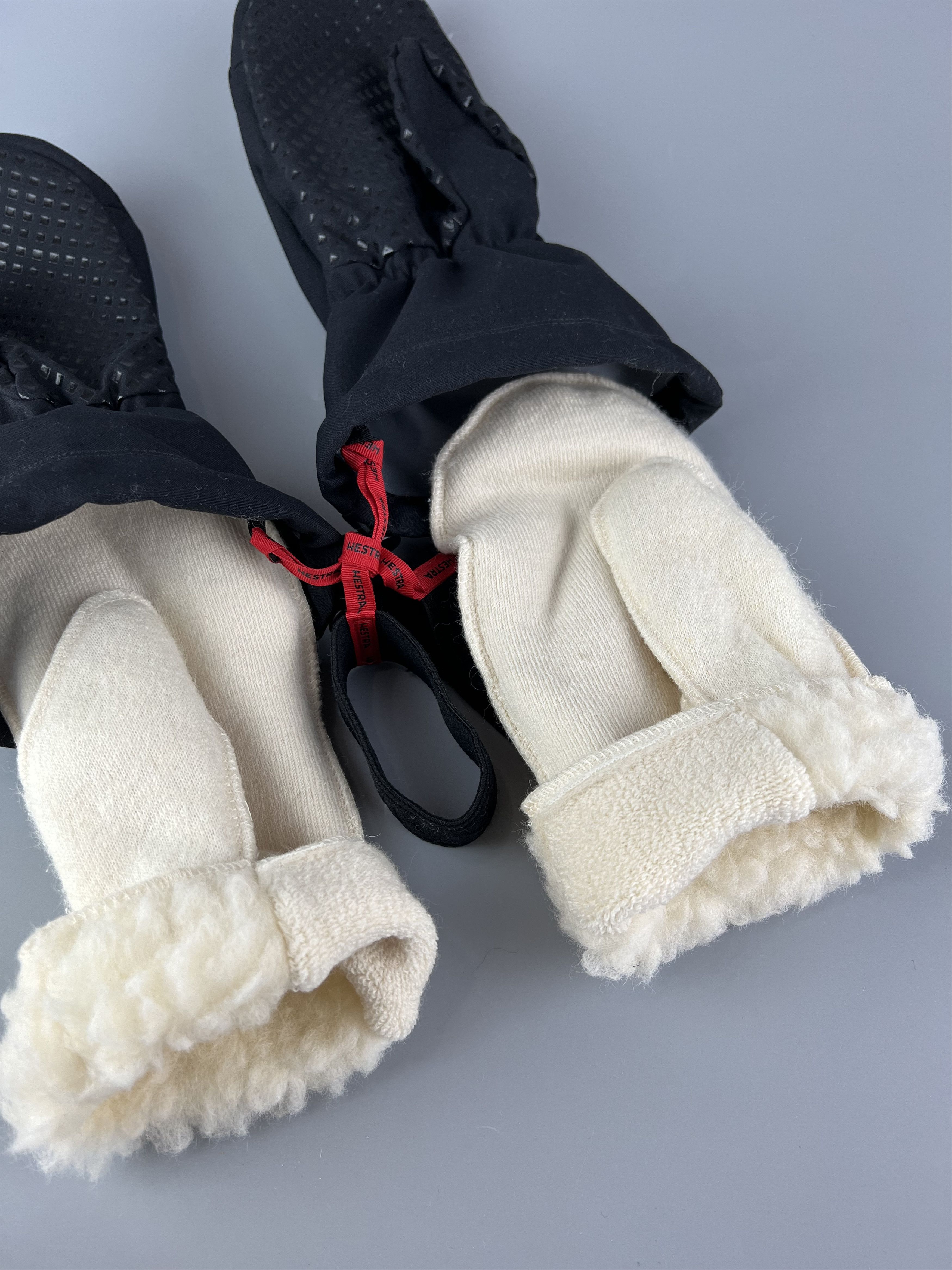 Hestra Hestra Gloves 11 Ski and Snowboard Mittens Black Nylon/Wool Size ONE SIZE - 3 Thumbnail
