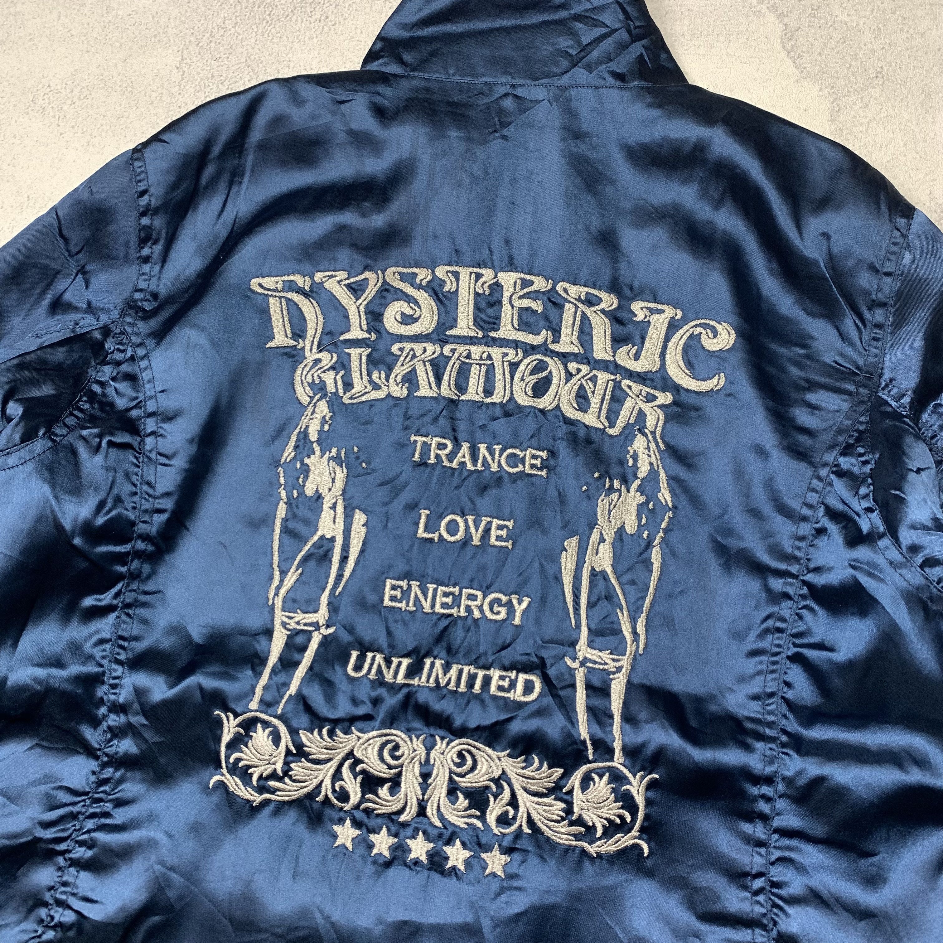 Hysteric Glamour Hysteric Glamour Trance Love Energy Satin Jacket Size US S / EU 44-46 / 1 - 2 Thumbnail