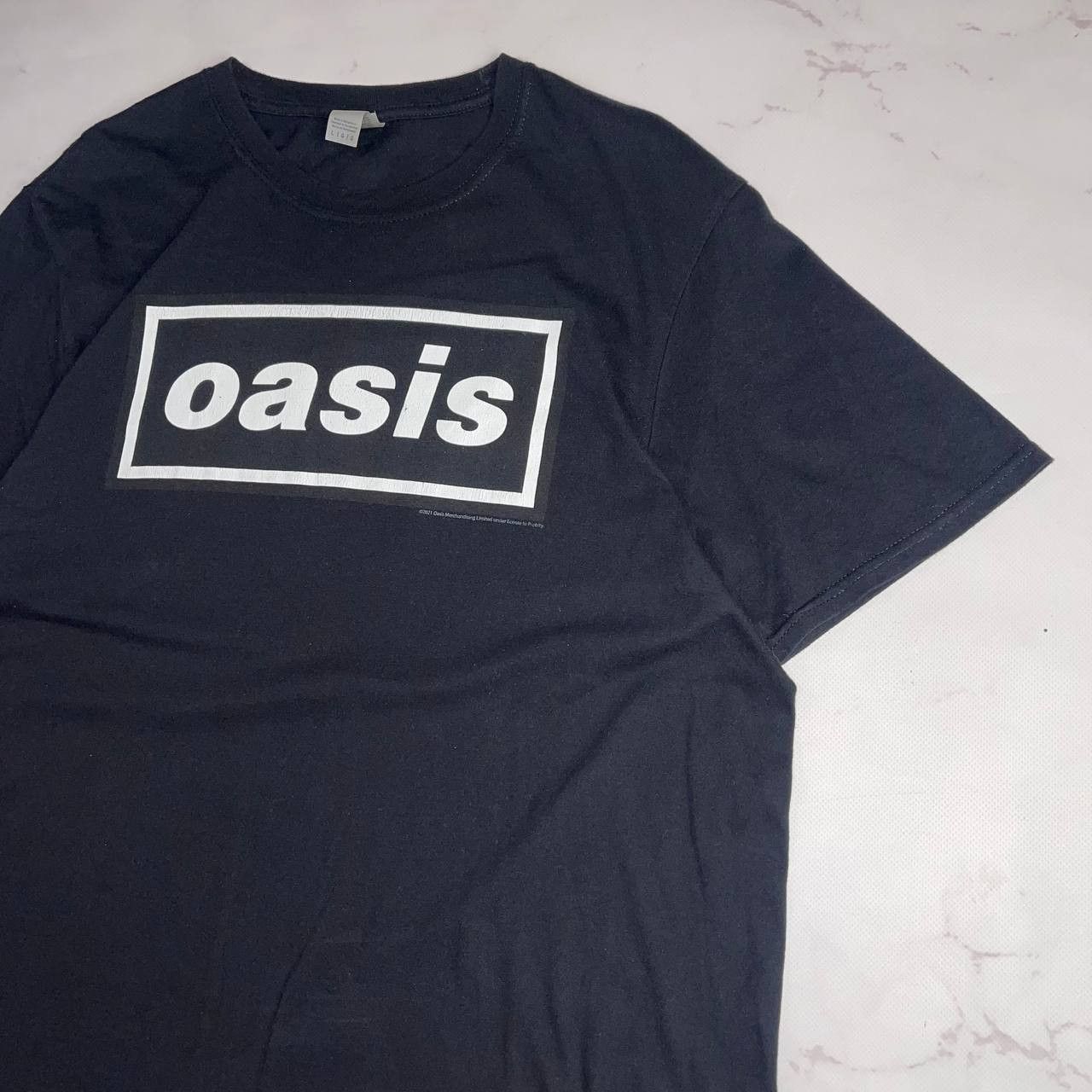Vintage Vintage OASIS DEFINITELY Y2K ROCK BAND T-SHIRT MENS SIZE L Size US L / EU 52-54 / 3 - 5 Thumbnail
