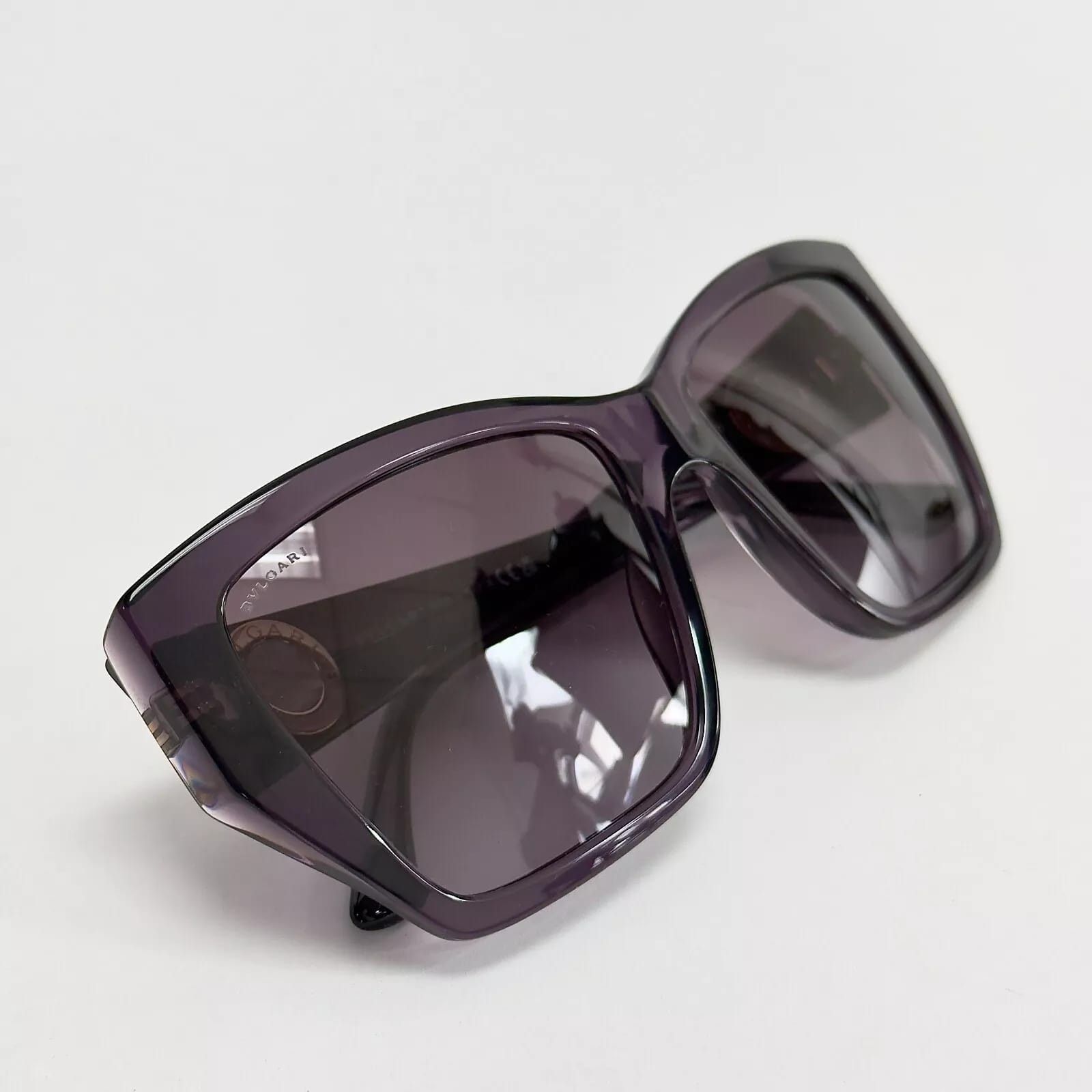 Bvlgari BVLGARI COIN Violet Amethyst Of Logo Sunglasses BV8260 8260 Size ONE SIZE - 9 Thumbnail
