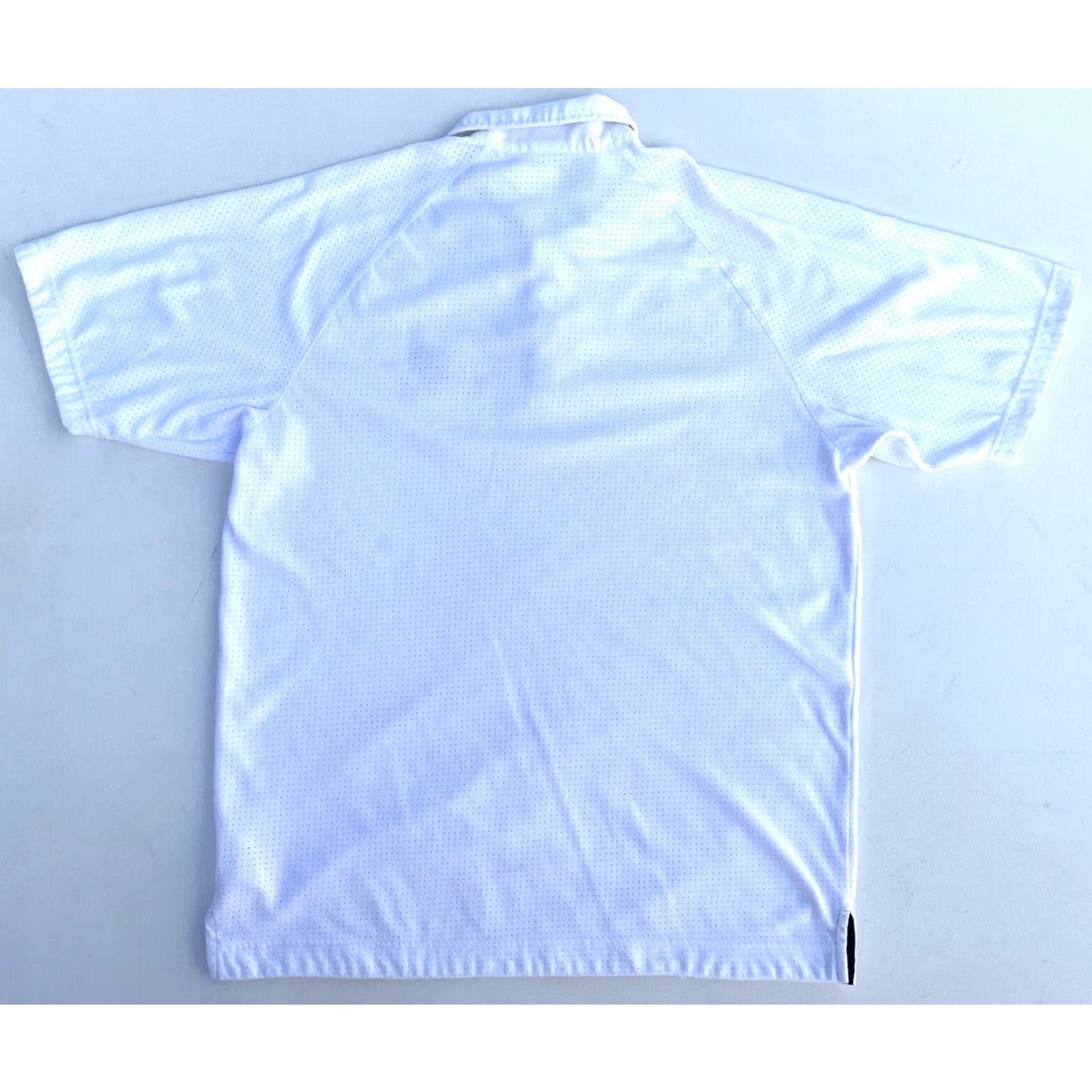 Nike VINTAGE Nike Flight Polo Shirt Men’s L White Embroidered Short Sleeve Polo Shirt Size US L / EU 52-54 / 3 - 2 Thumbnail