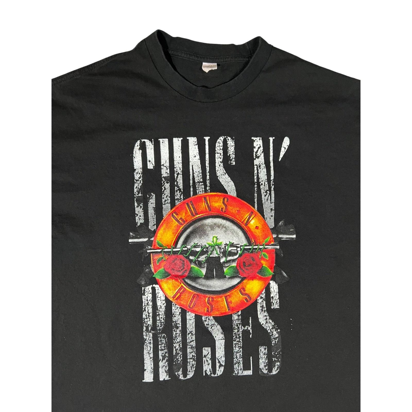 Band Tees × Guns N' Roses × Vintage Vintage 90s Guns N’ Roses logo band tee (XL) Size US XL / EU 56 / 4 - 2 Thumbnail