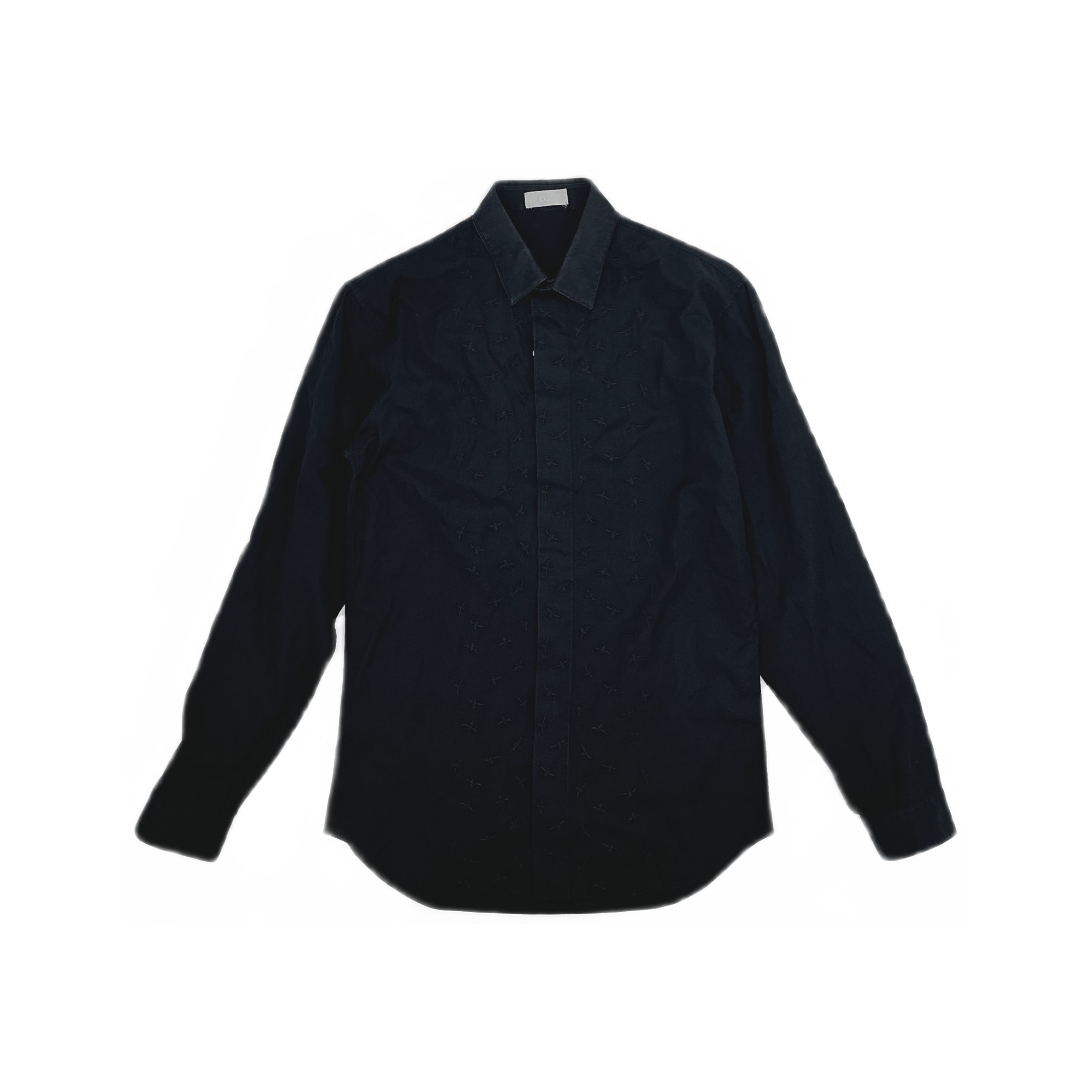 Dior Dior Bee Embroidered Long Sleeve Shirt 37 Size US S / EU 44-46 / 1 - 1 Thumbnail