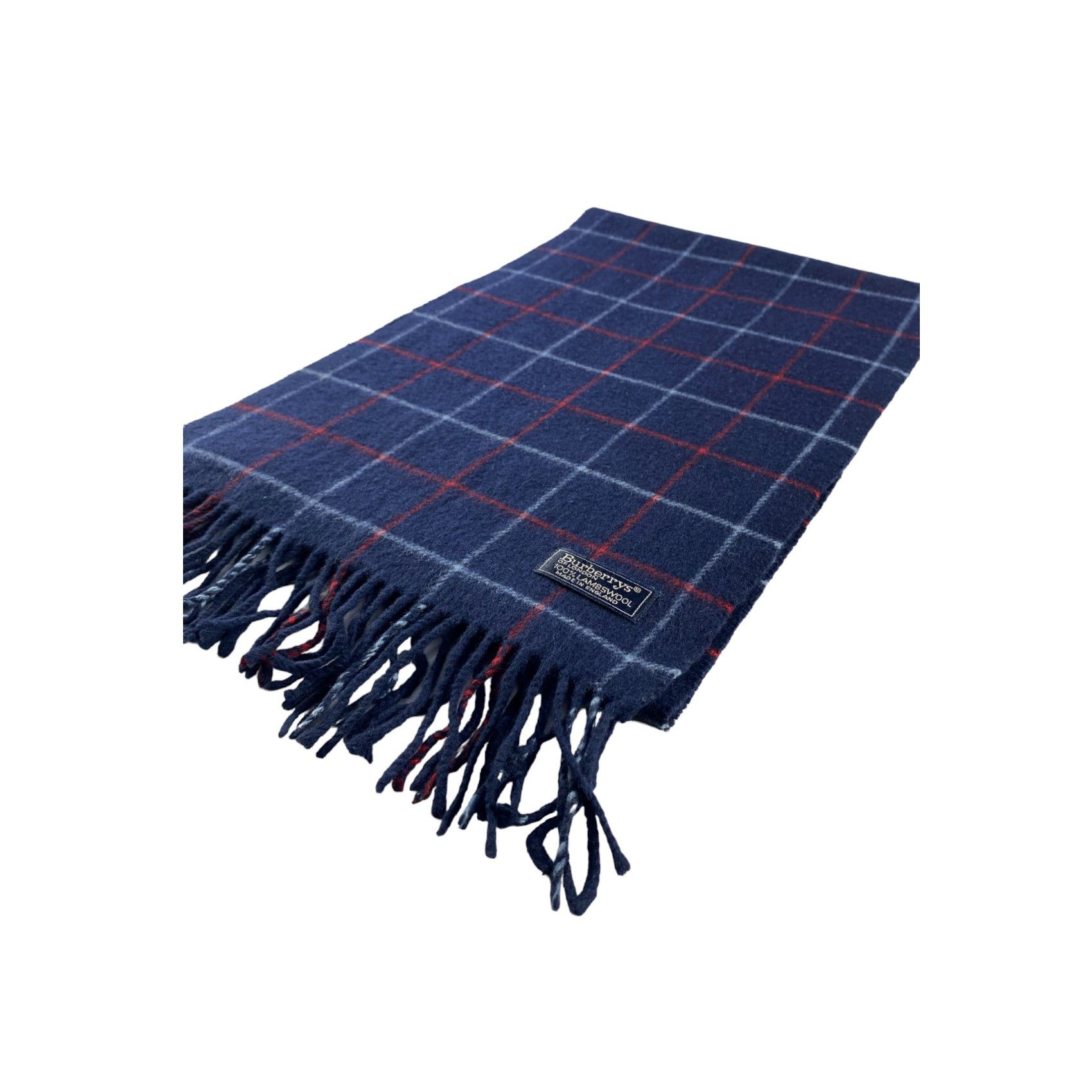 Burberry × Vintage Burberry Scarf / Muffler / Neckwear - WW931 Size ONE SIZE - 3 Thumbnail