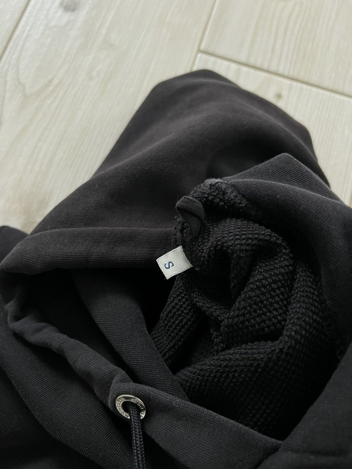 Moncler MONCLER Black Hoodie Same But Different Big Logo Patch Size US S / EU 44-46 / 1 - 10 Thumbnail