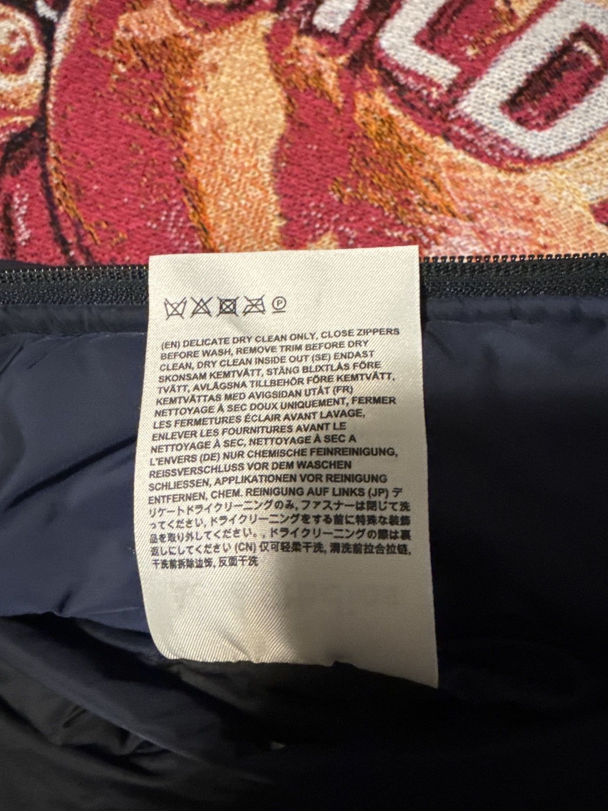 Acne Studios Acne Studios Face Patch Padded Bomber Jacket 'Navy' Size US S / EU 44-46 / 1 - 13 Thumbnail