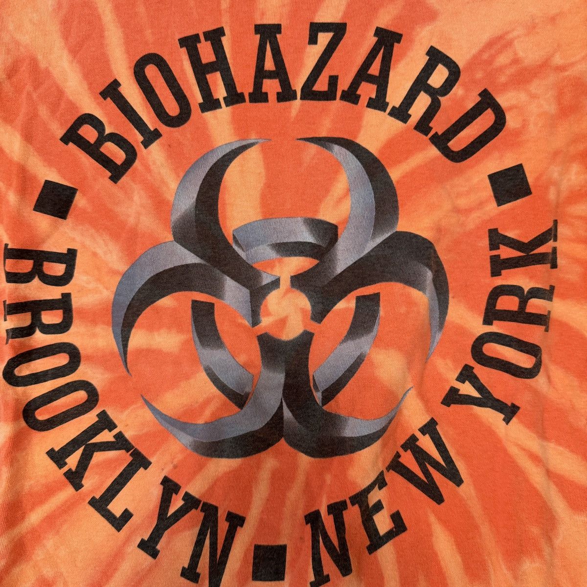 Band Tees Vintage 90s Tie Dye Biohazard Shirt NYHC Size US L / EU 52-54 / 3 - 2 Thumbnail
