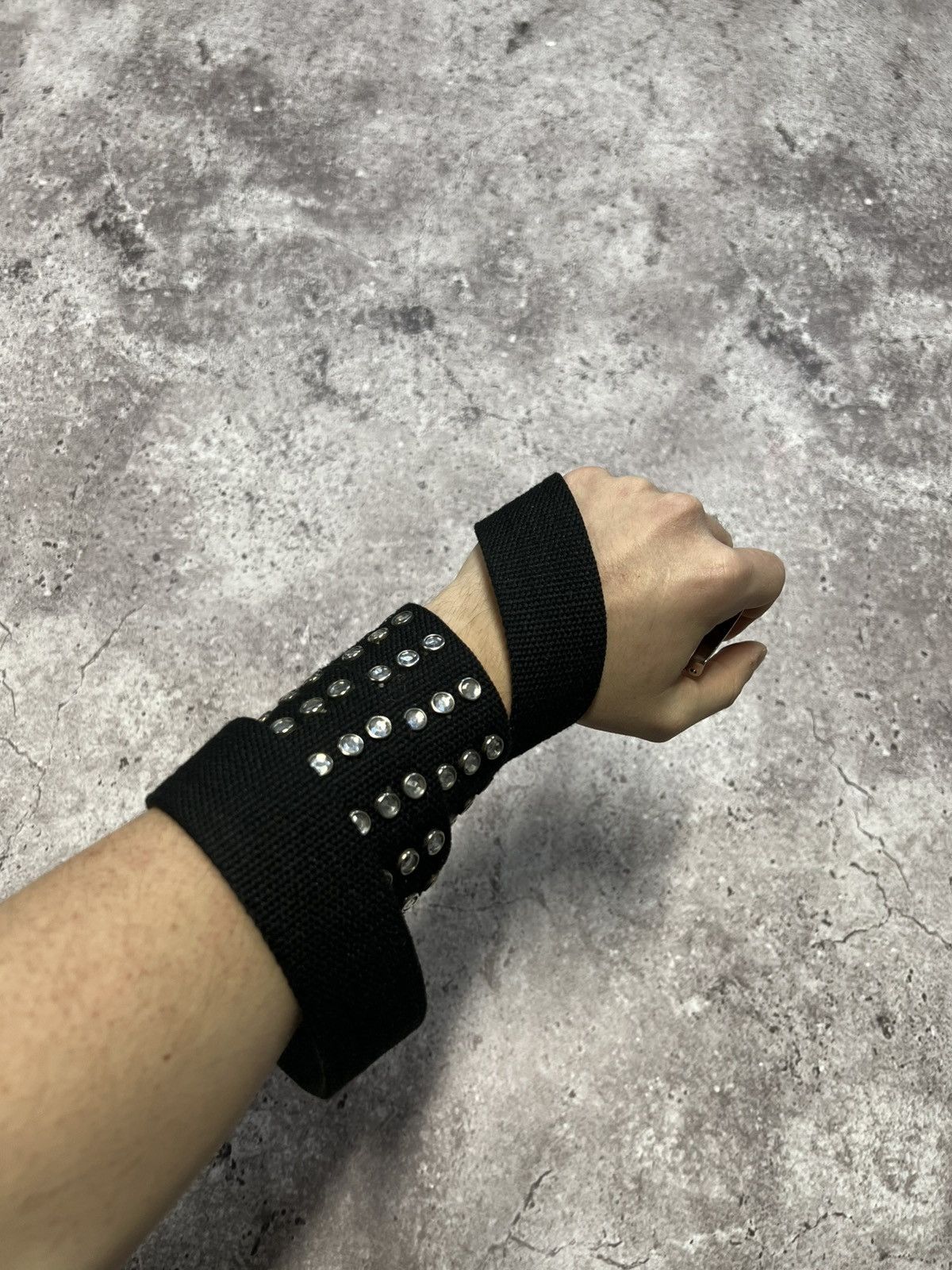Japanese Brand 00ʼS NUMBER NINE STYLE JAPAN RHINESTONEY2K PUNK STUDDED BELT Size ONE SIZE - 2 Thumbnail