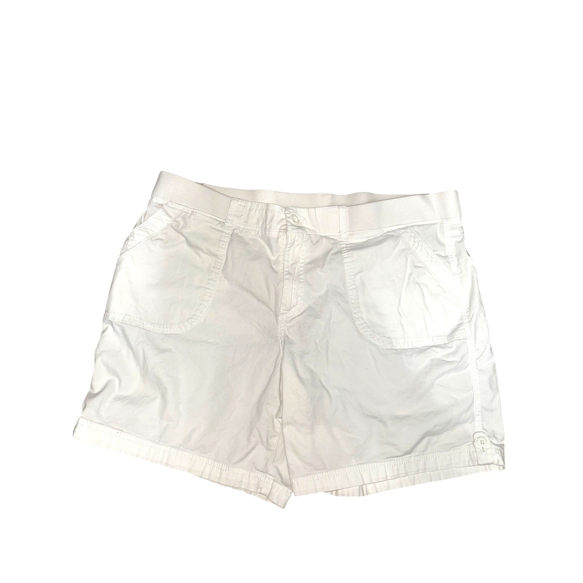 Other CCC Josie White Plus Size Shorts 18W 97% Elastic Waist Band Size 42" / US 20 - 1 Thumbnail