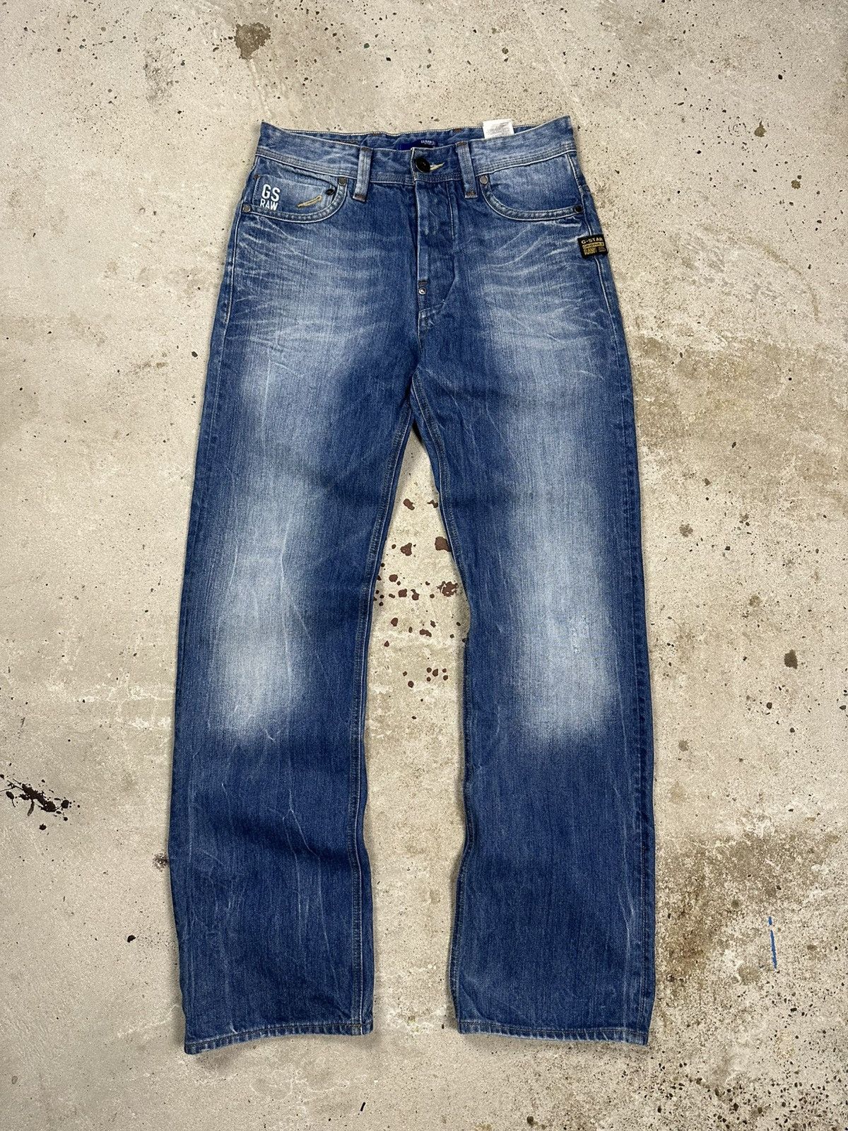 G-Star Vintage Y2K G Star Raw Attacc Loose Denim Pants Jeans Baggy Size US 28 / EU 44 - 2 Thumbnail