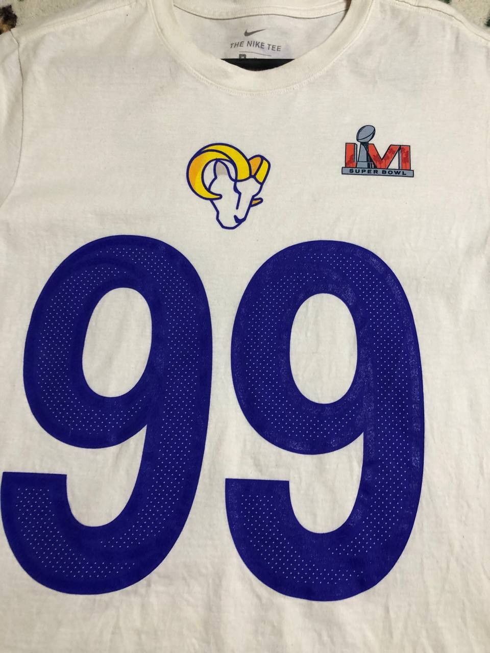 Nike Super Bowl LVI T-Shirt fficial Nike Rams Aaron Donald Size US M / EU 48-50 / 2 - 4 Thumbnail