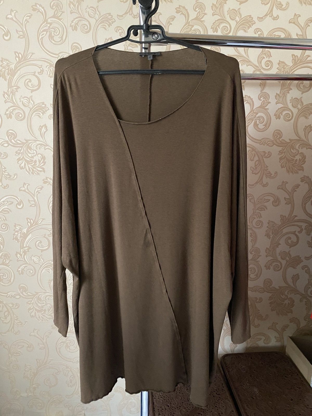 OSKA OSKA Asymmetric Avant-Gard Brown designer dress Size XL / US 12-14 / IT 48-50 - 1 Thumbnail