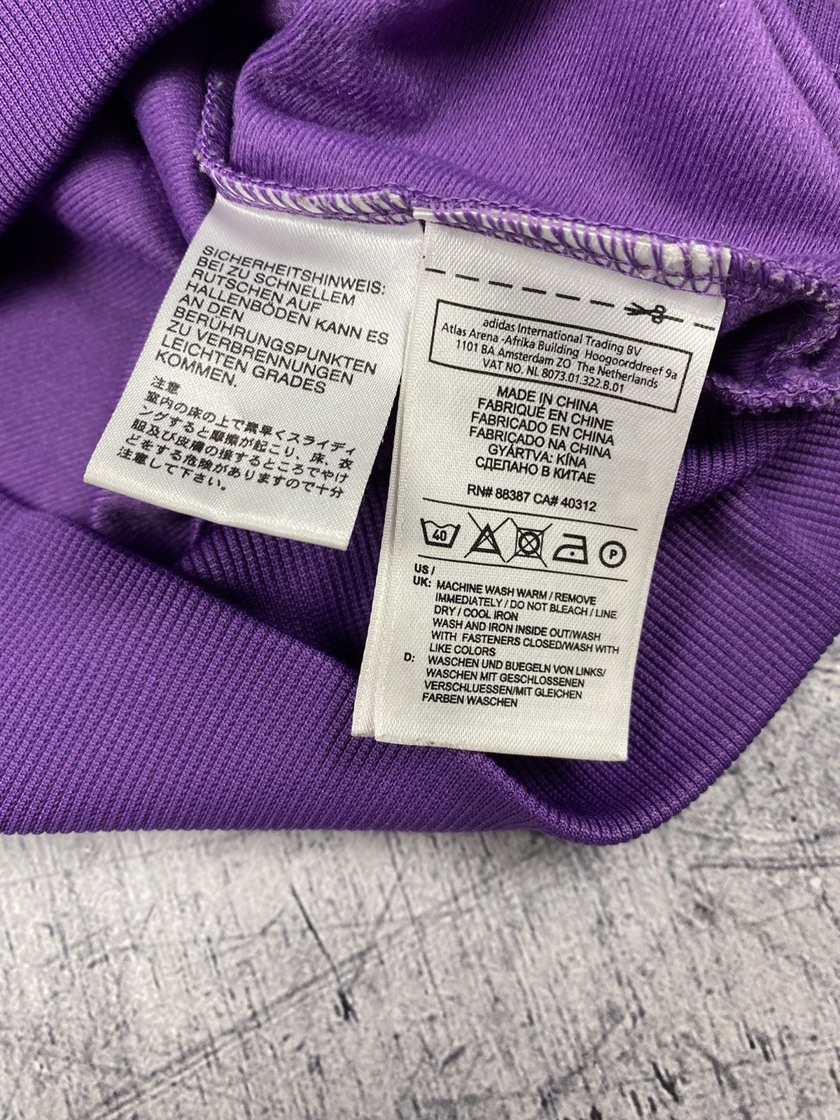 Adidas Vintage Adidas Track Jacket Y2K Drill Jacket Size US M / EU 48-50 / 2 - 10 Thumbnail