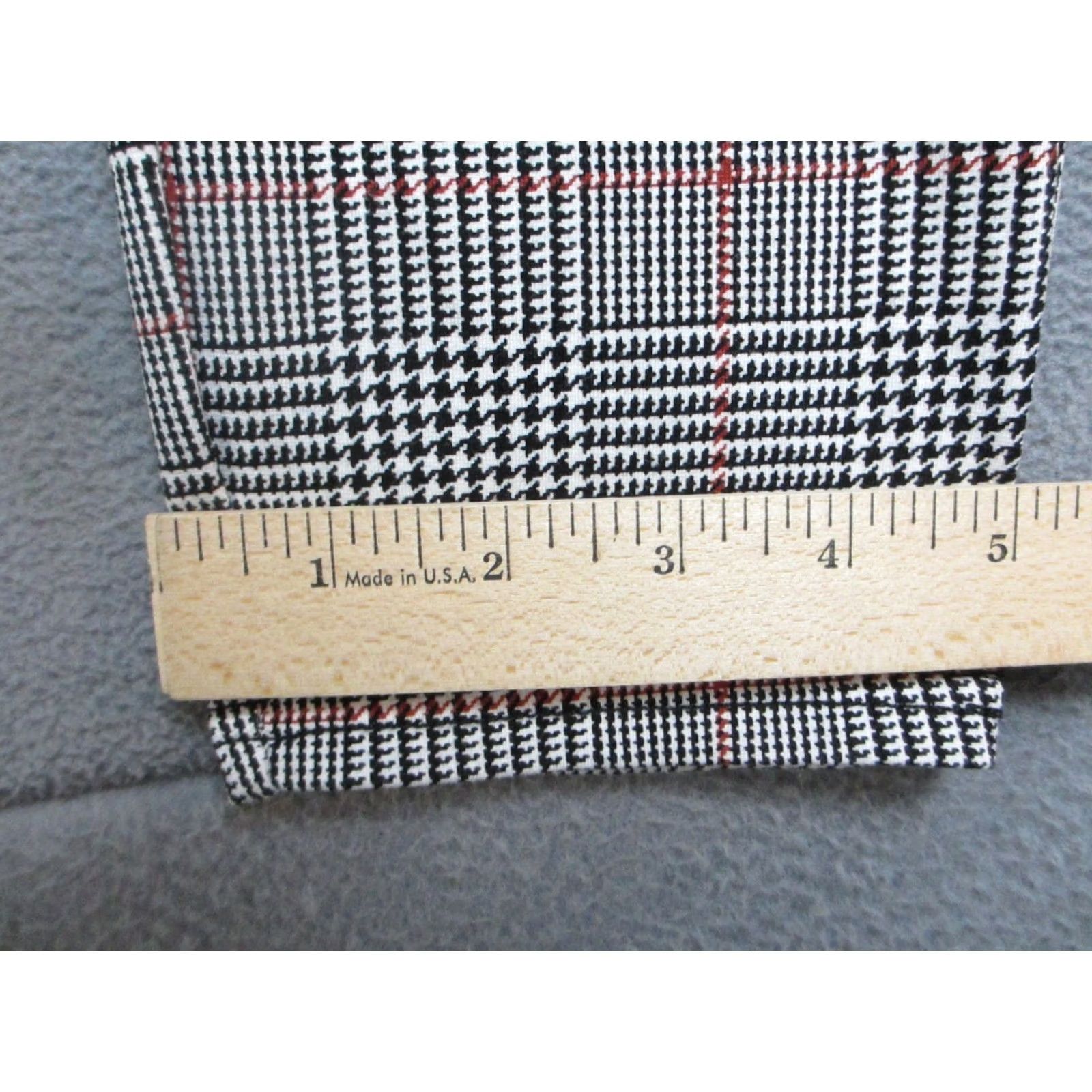 Vintage Seven7 Pants Women Large White Ponte Glen Plaid Stretch Mid Rise Pull On Legging Size 36" / US 14 / IT 50 - 7 Thumbnail