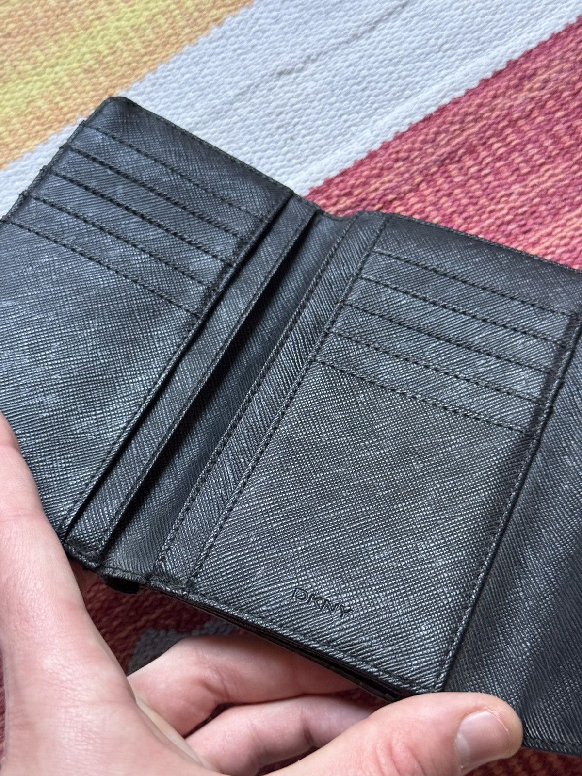 DKNY Vintage 90’s DKNY y2k Monogram Leather Wallet Size ONE SIZE - 5 Thumbnail
