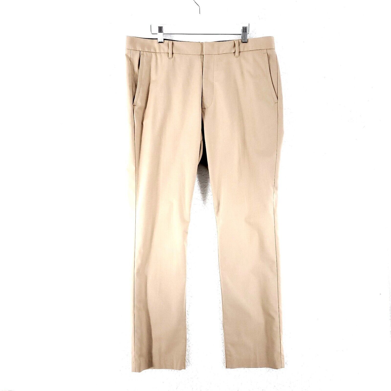 Bonobos Bonobos Friday Cotton Sharkskin Slim Mid Rise Chino Pants 37 Size US 37 - 1 Thumbnail