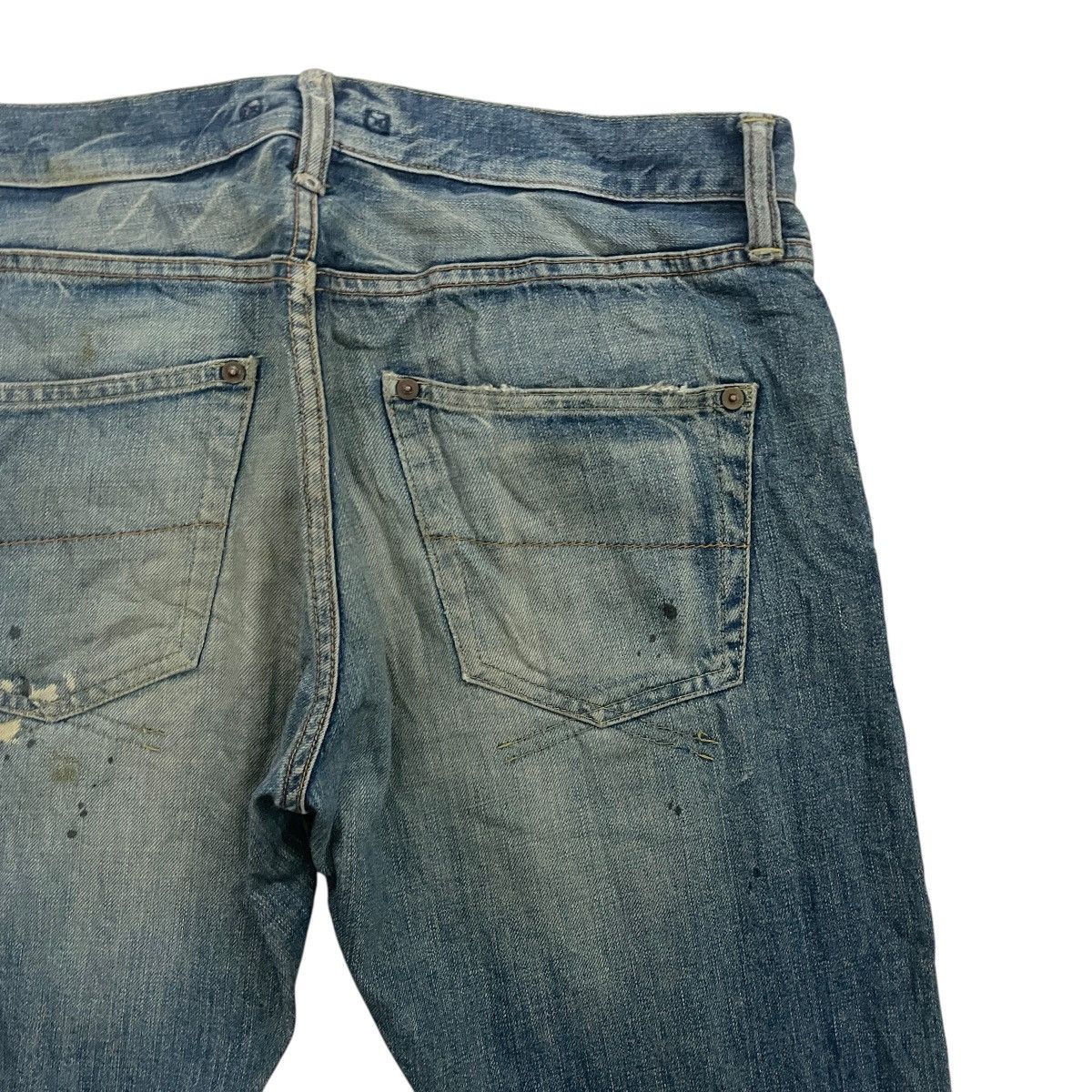 Maison MIHARA YASUHIRO Vintage Miharayasuhiro Distressed Denim Size US 33 - 11 Thumbnail