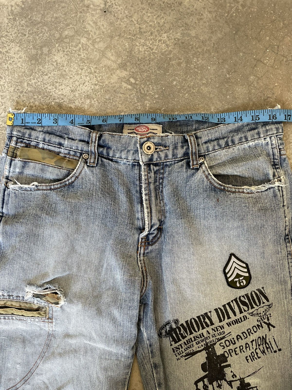 Japanese Brand Japanese Brand Pants Military Patches Size US 33 - 10 Thumbnail