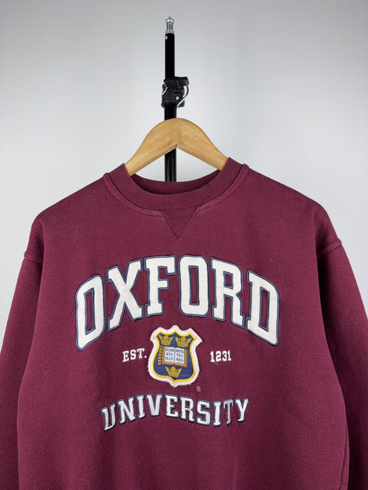 Vintage Vintage Official University Of Oxford Sweatshirt Crewneck Size US S / EU 44-46 / 1 - 2 Thumbnail
