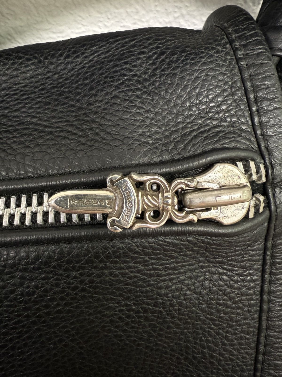 Chrome Hearts Leather Messenger Bag Size ONE SIZE - 7 Thumbnail