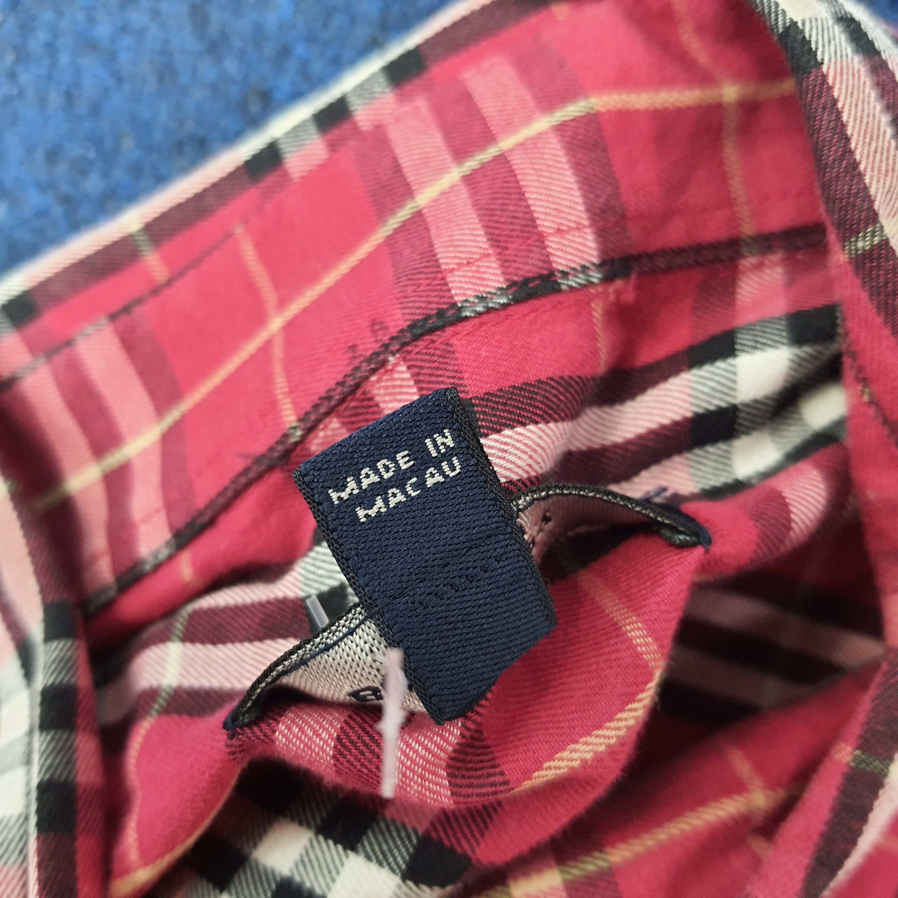 Burberry Vintage Burberry Nova Check Button Up Shirt C267N67 Size US L / EU 52-54 / 3 - 5 Thumbnail