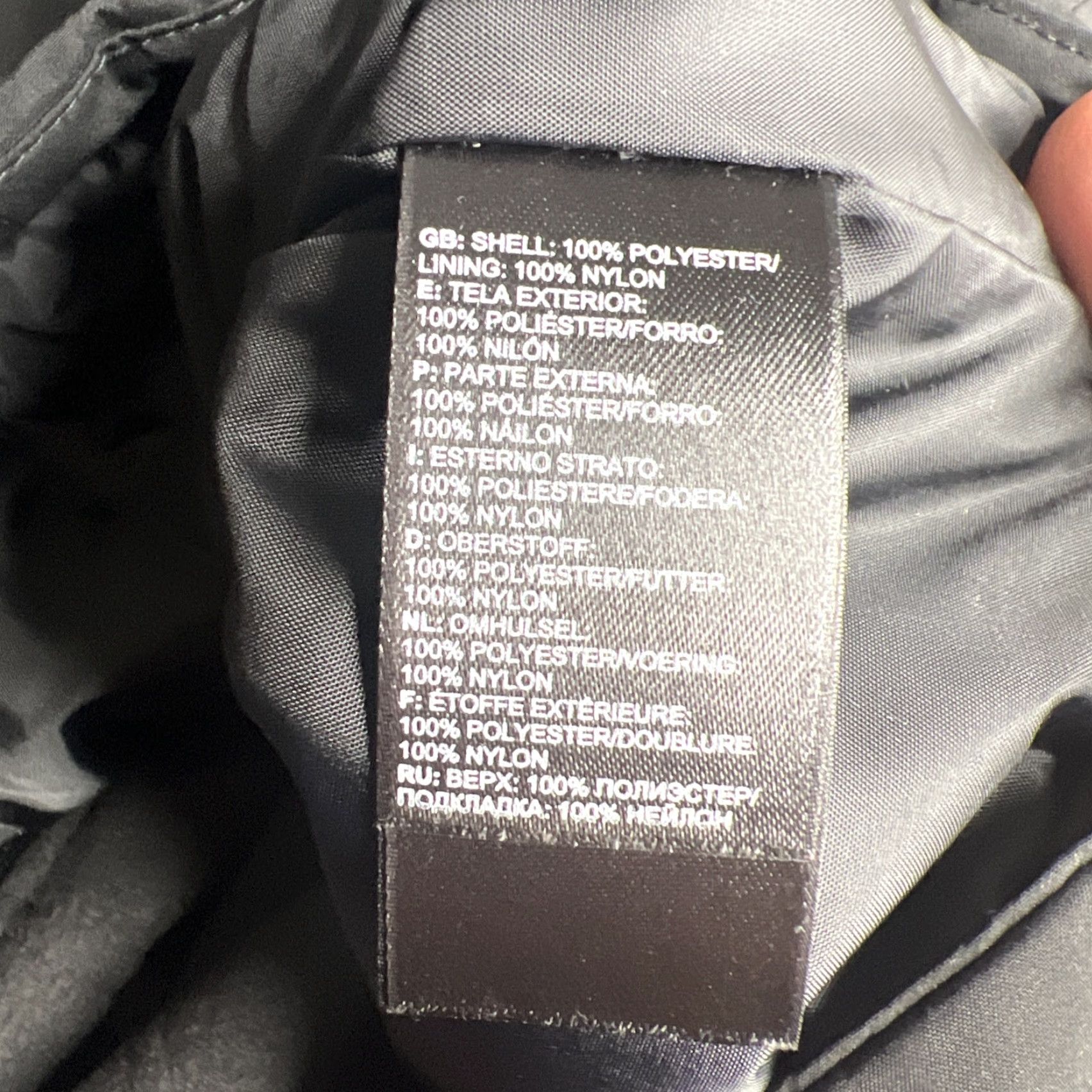 The North Face VINTAGE THE NORTH FACE Women’s Jacket XL Black Fleece Zip In Hoodie EUC Size XL / US 12-14 / IT 48-50 - 5 Thumbnail