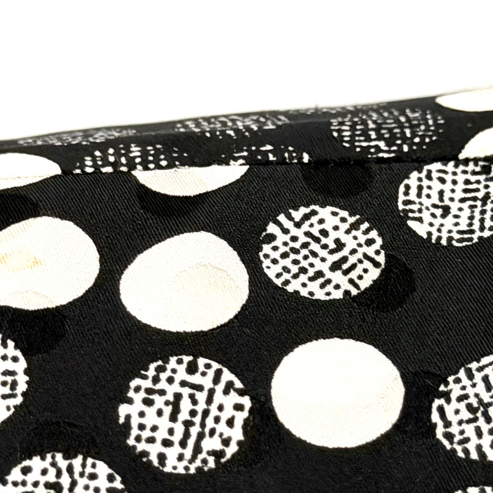 Saks Fifth Avenue Lihli Black White Polka Dot 100% Silk Dress Size M / US 6-8 / IT 42-44 - 3 Thumbnail
