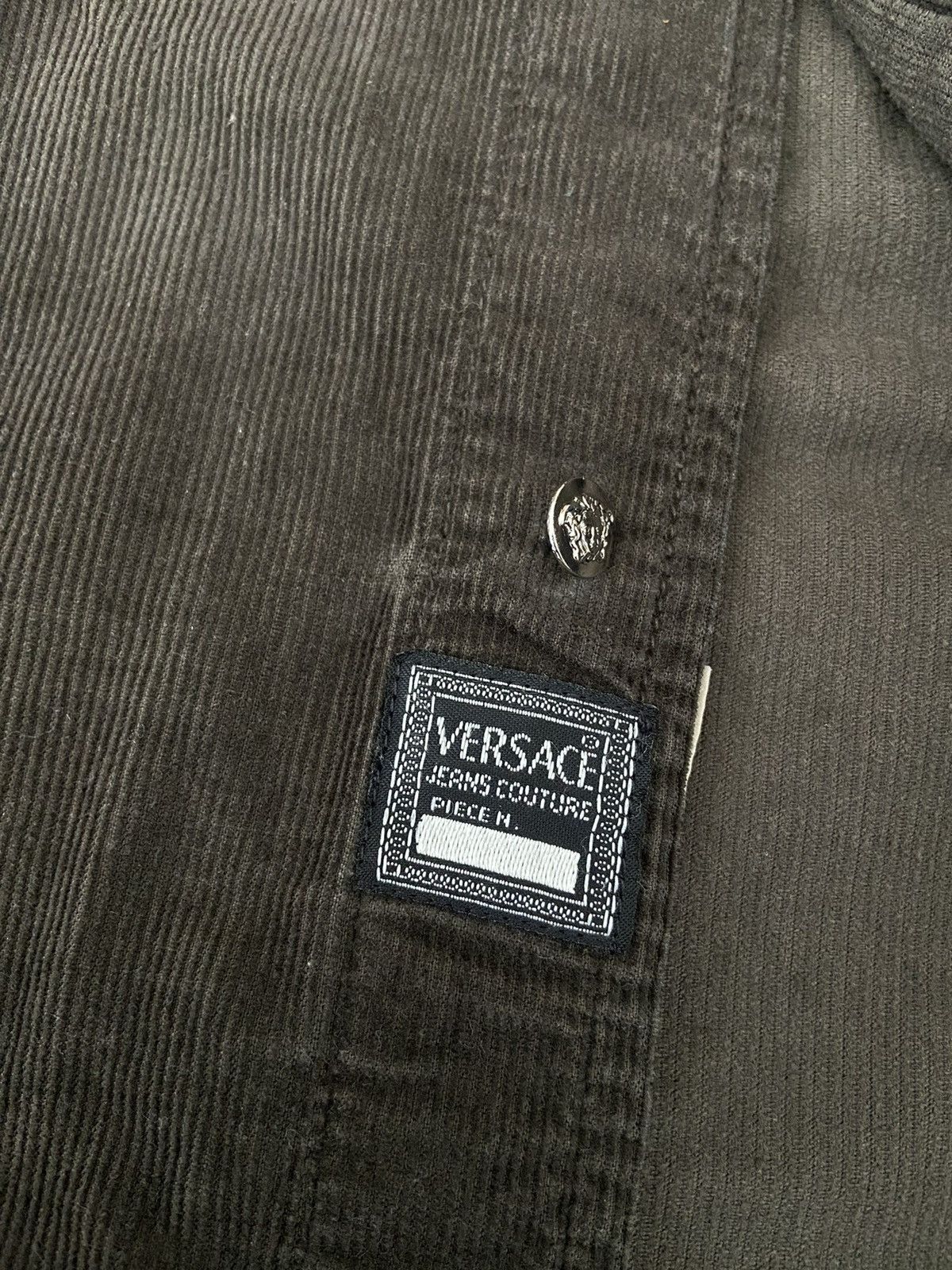 Versace Jeans Couture Versace Jeans Couture Corduroy Button Up Shirt Size M Size US M / EU 48-50 / 2 - 7 Thumbnail