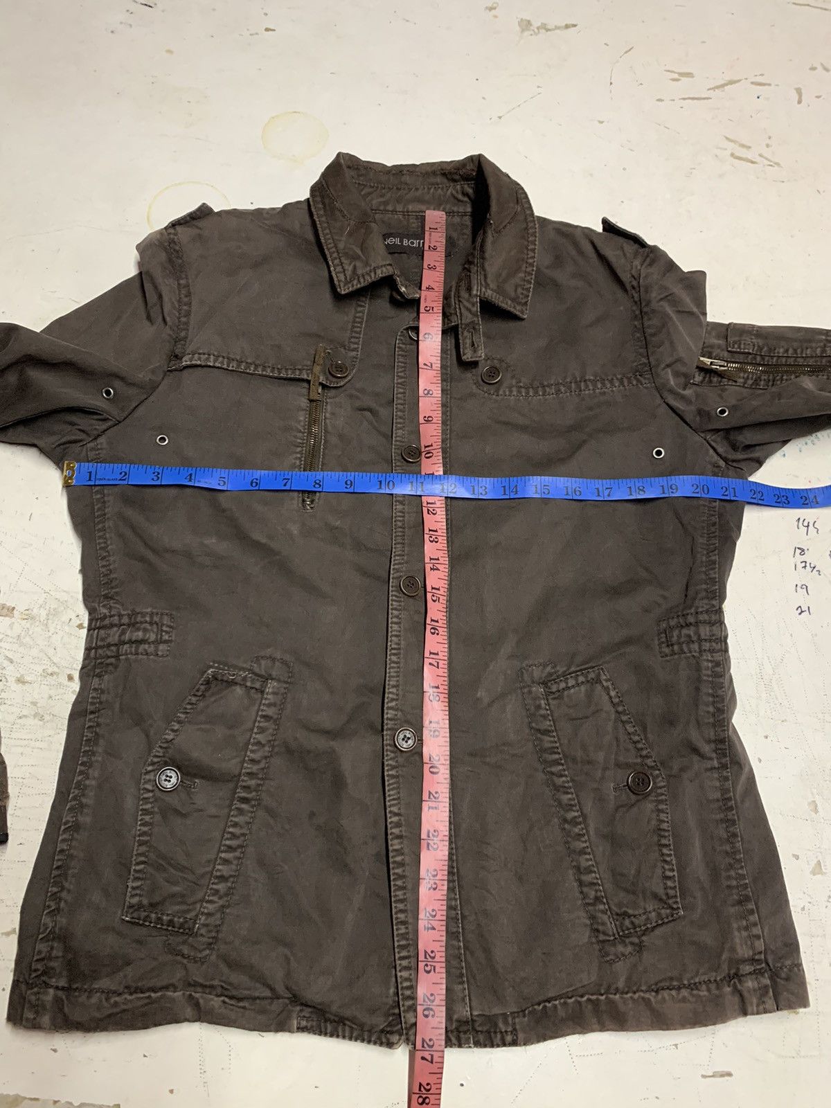 Neil Barrett Neil Barrett multi pocket cargo jacket Size US M / EU 48-50 / 2 - 21 Thumbnail