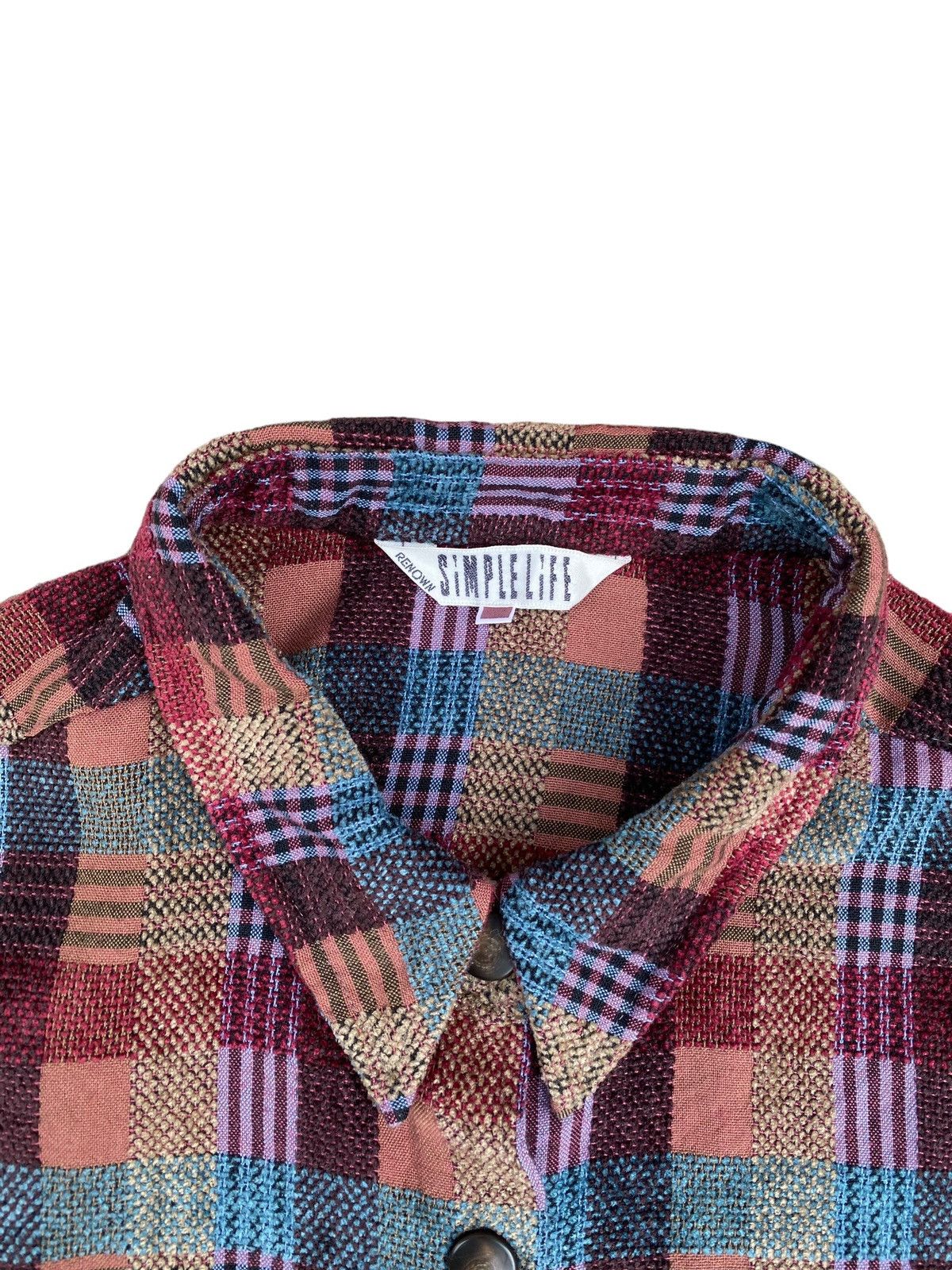Japanese Brand × Vintage Vintage Renown Simple Life Wool Snap Button Down. #D2 Size US XL / EU 56 / 4 - 3 Thumbnail