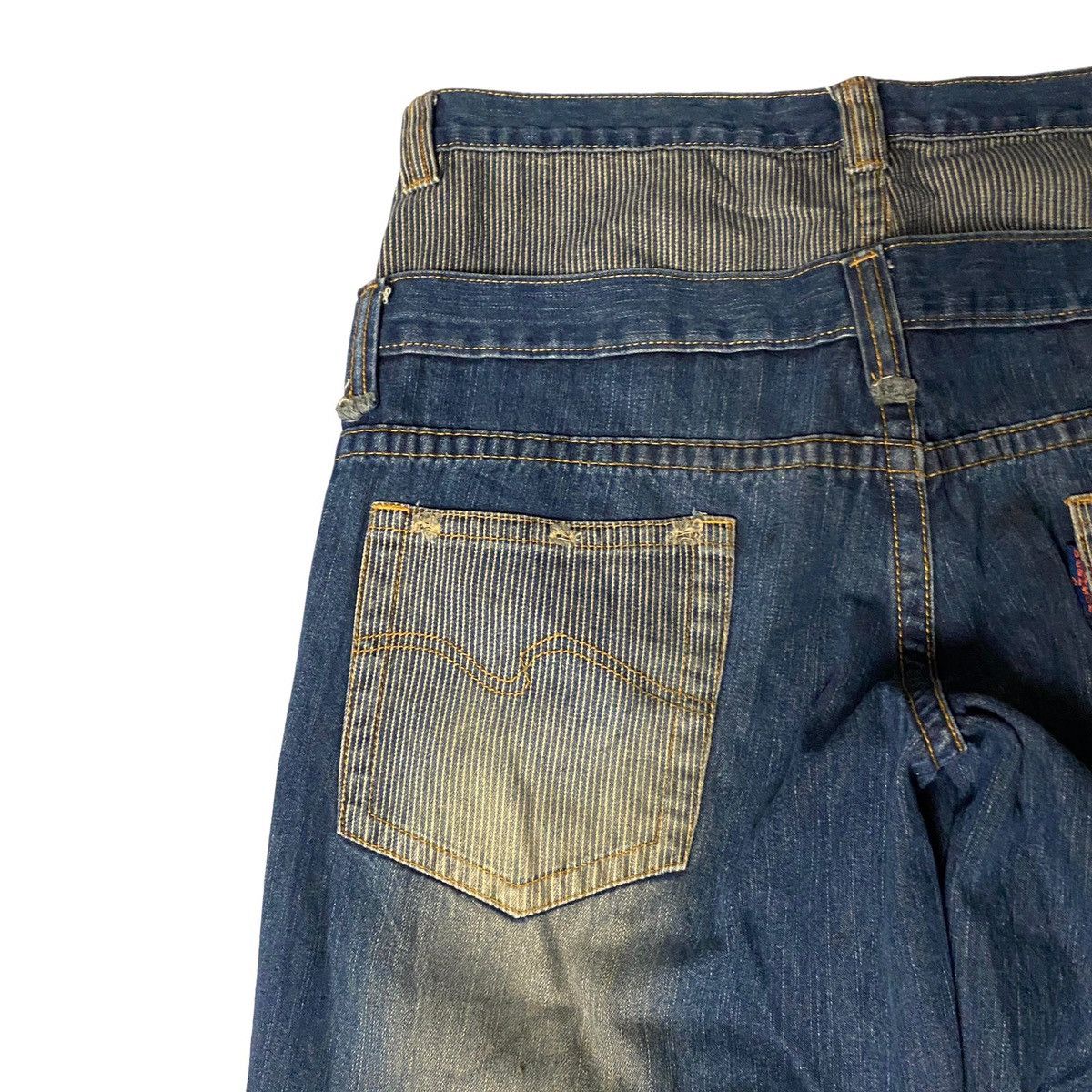 If Six Was Nine Double Waist Japanese Denim Straight Cut Lgb ifsixwasnine Size US 30 / EU 46 - 12 Thumbnail