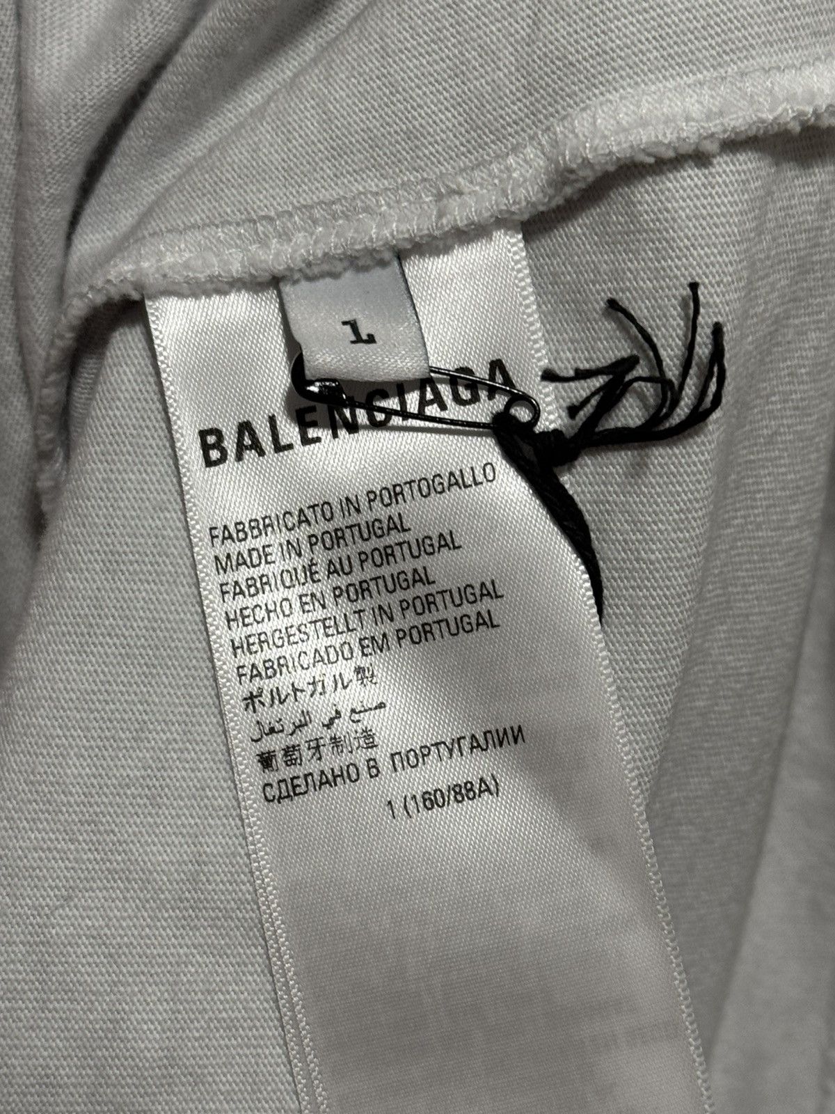 Balenciaga Balenciaga 2021 Rock Metal Logo T Shirt Size US S / EU 44-46 / 1 - 4 Thumbnail