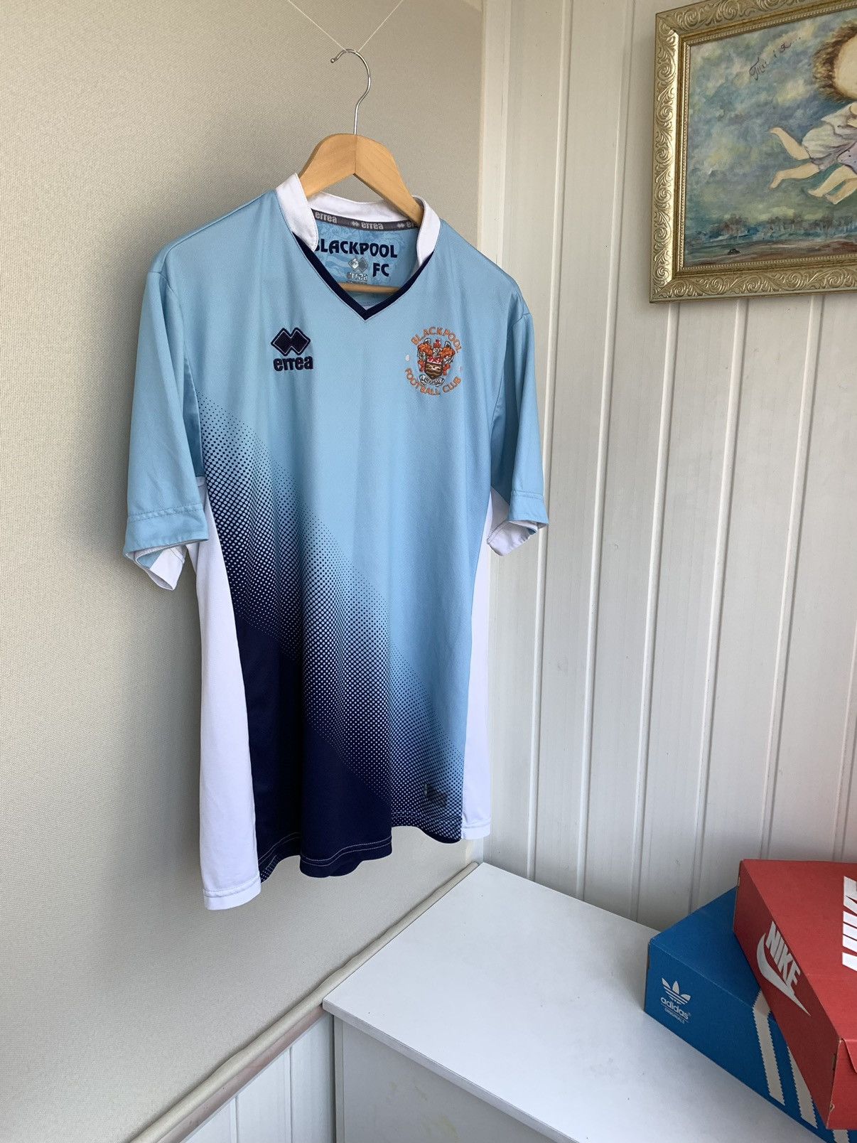 Errea Errea Blackpool FC 2017-2018 Third Soccer Jersey Size XXL Size US XXL / EU 58 / 5 - 1 Thumbnail