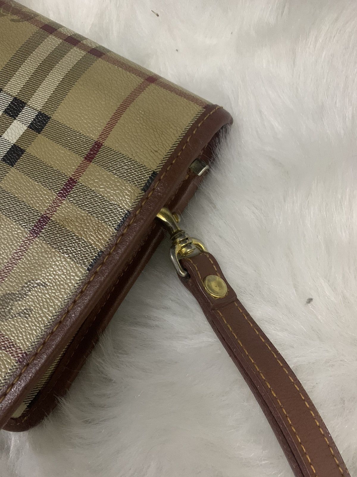 Burberry VINTAGE !! Clutch Bag BURBERRY Nova Check Size ONE SIZE - 6 Thumbnail