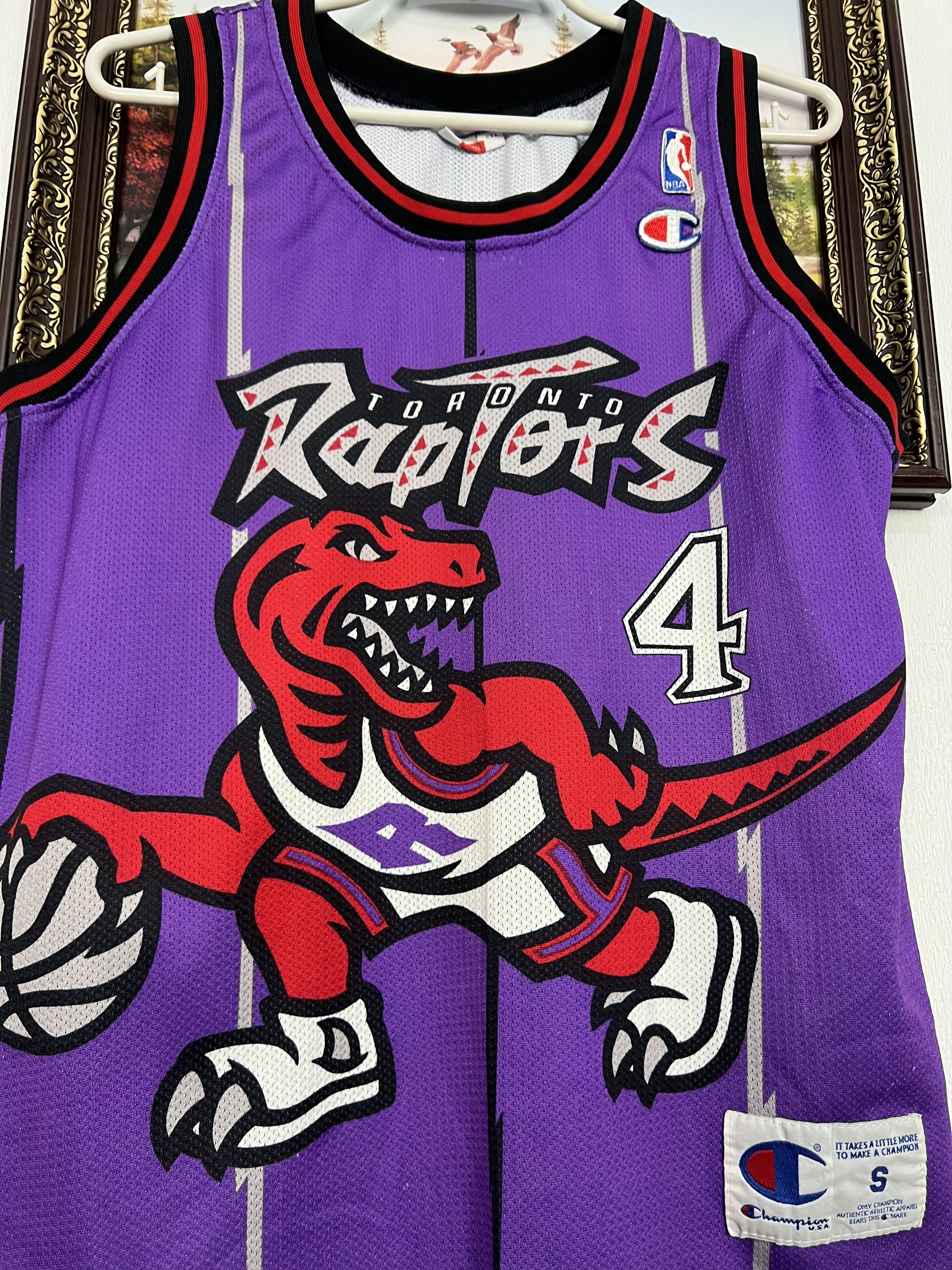 Champion Vintage 90's Toronto Raptors Esposito NBA Jersey Shirt Rare Size US S / EU 44-46 / 1 - 3 Thumbnail