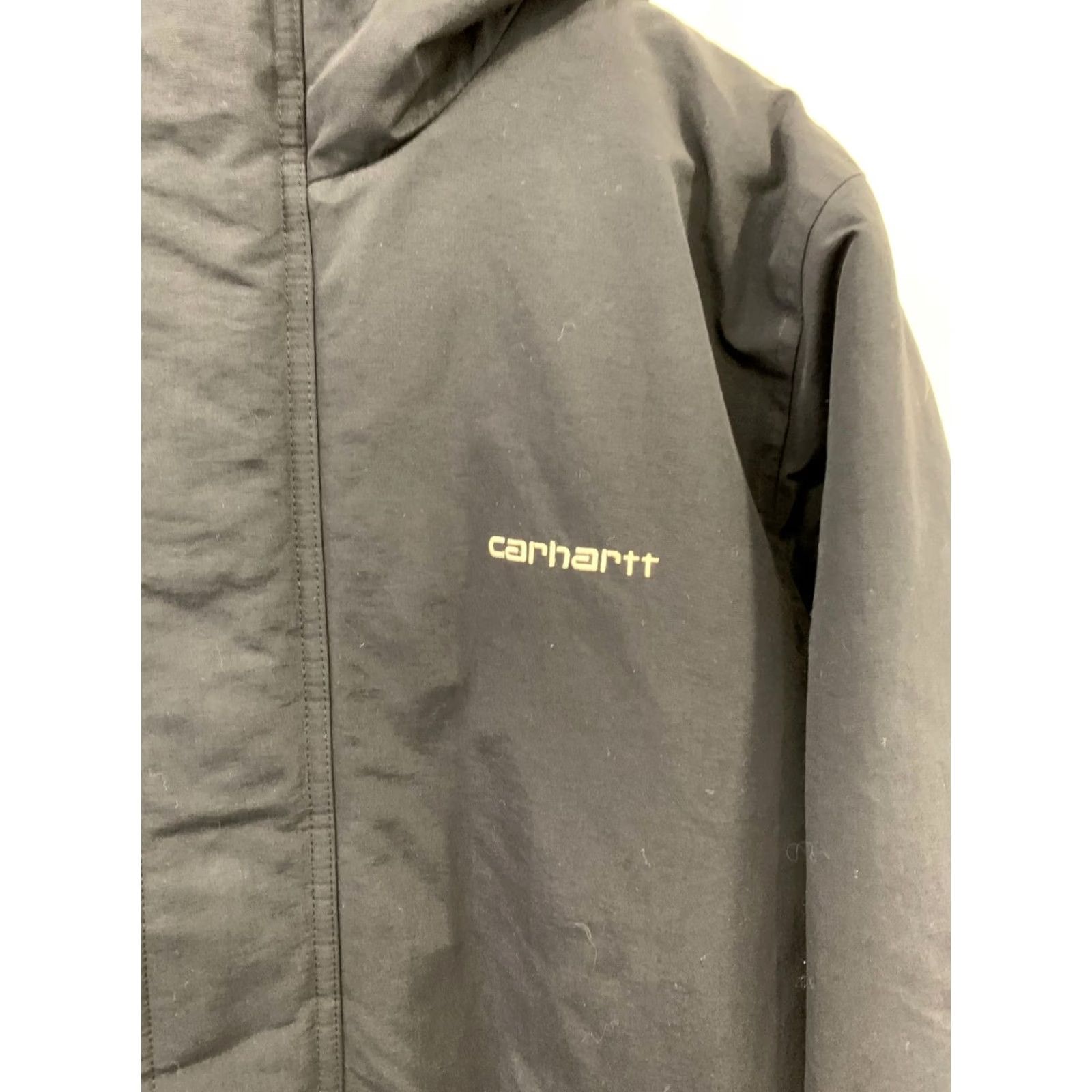 Carhartt Carhartt Hooded Insulated Jacket Black Workwear Coat Men's M Size US M / EU 48-50 / 2 - 7 Thumbnail
