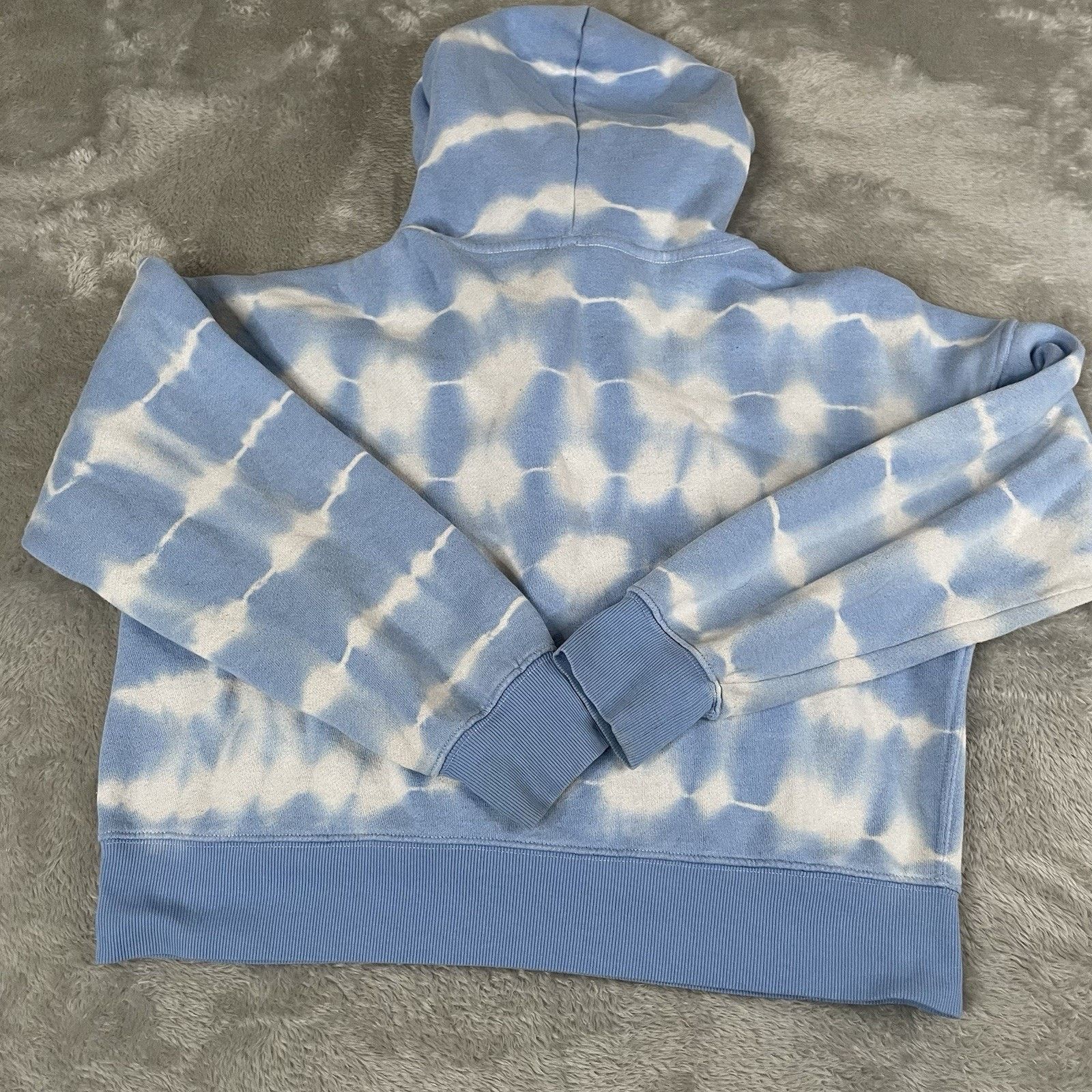 Free People FP MOVEMENT FREE PEOPLE BLUE WHITE TIE DYE HOODIE WOMENS M Size M / US 6-8 / IT 42-44 - 8 Thumbnail
