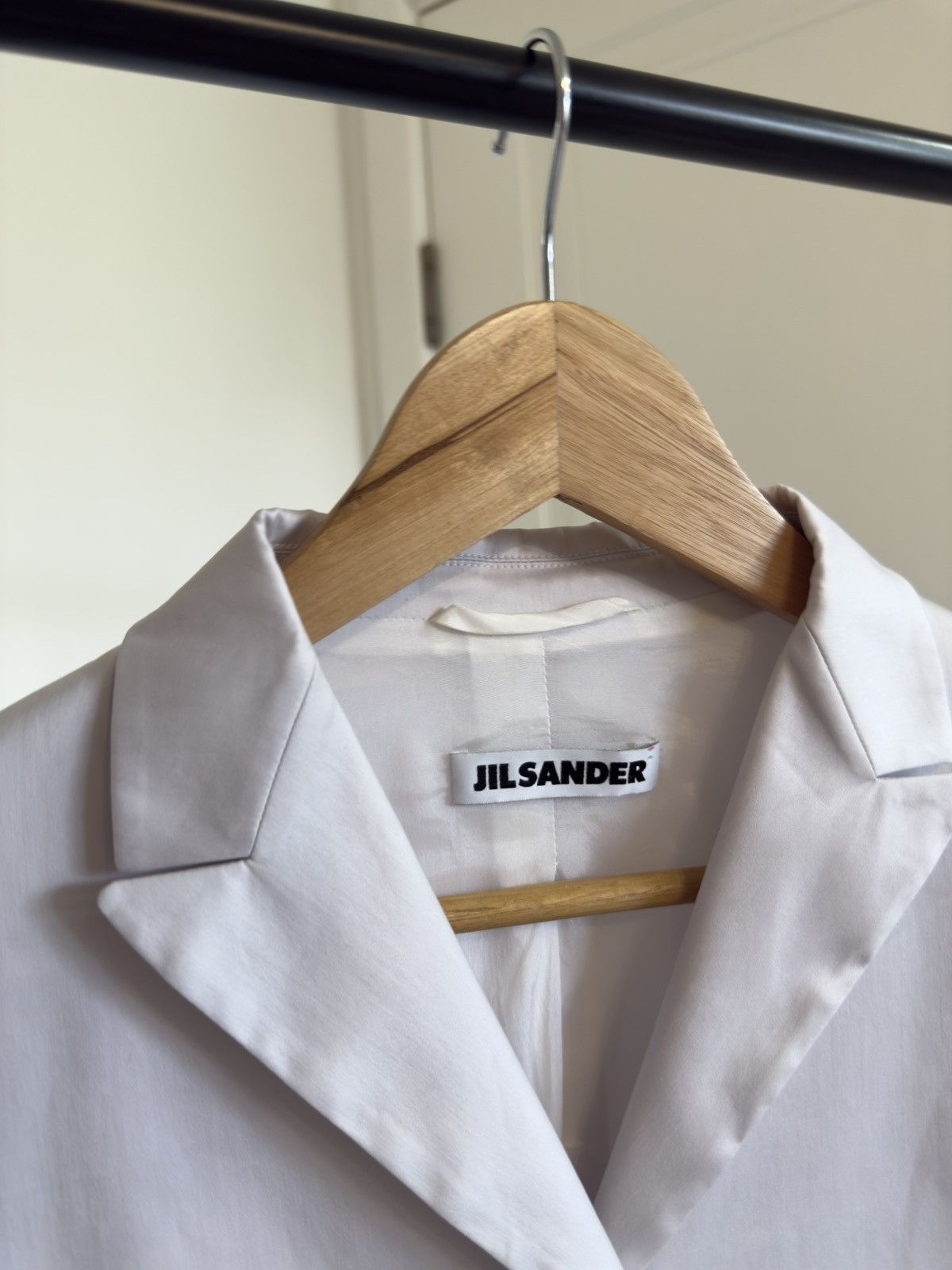 Jil Sander JIL SANDER Lightweight Cotton/Nylon Blazer Jacket Rare Piece Size M / US 6-8 / IT 42-44 - 18 Thumbnail