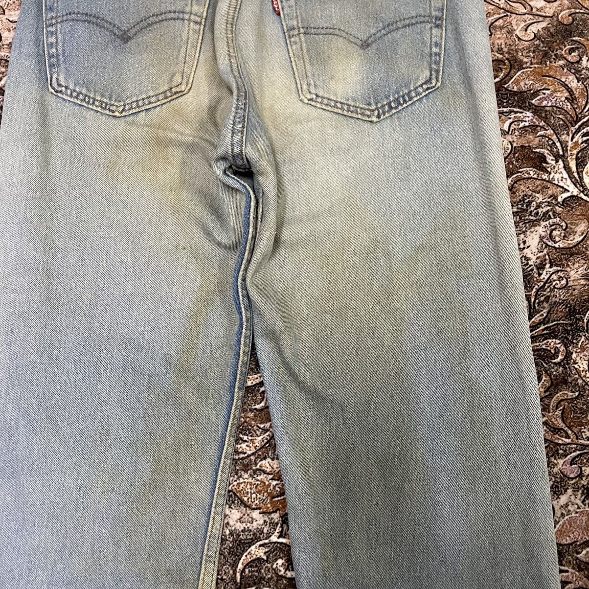 Levi's Vintage Clothing 🔥Vintage Levis 501 Stoned Washed Distress Dirty Denim Jeans Size US 31 - 13 Thumbnail