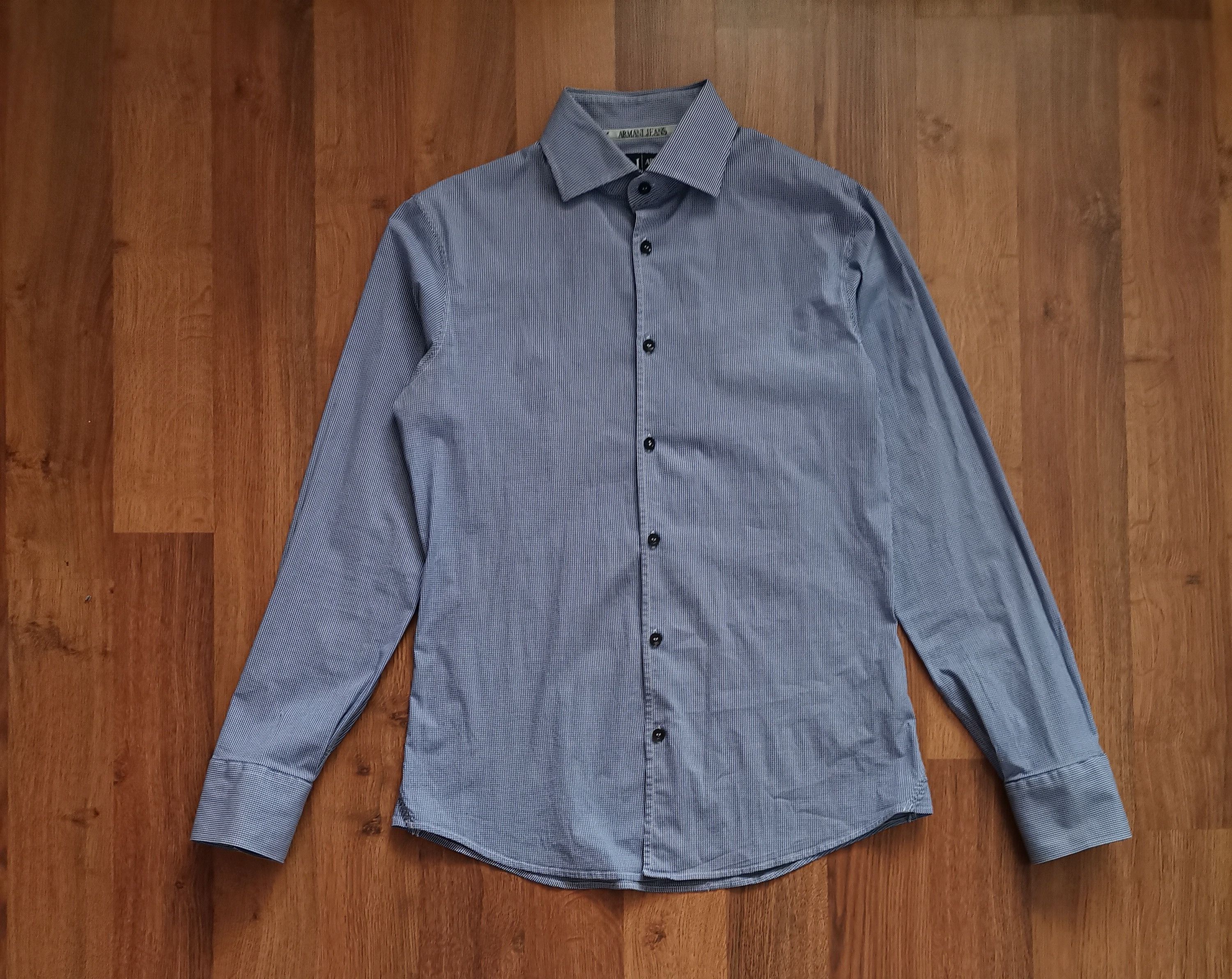 Armani Armani Jeans Shirt Size US L / EU 52-54 / 3 - 1 Thumbnail