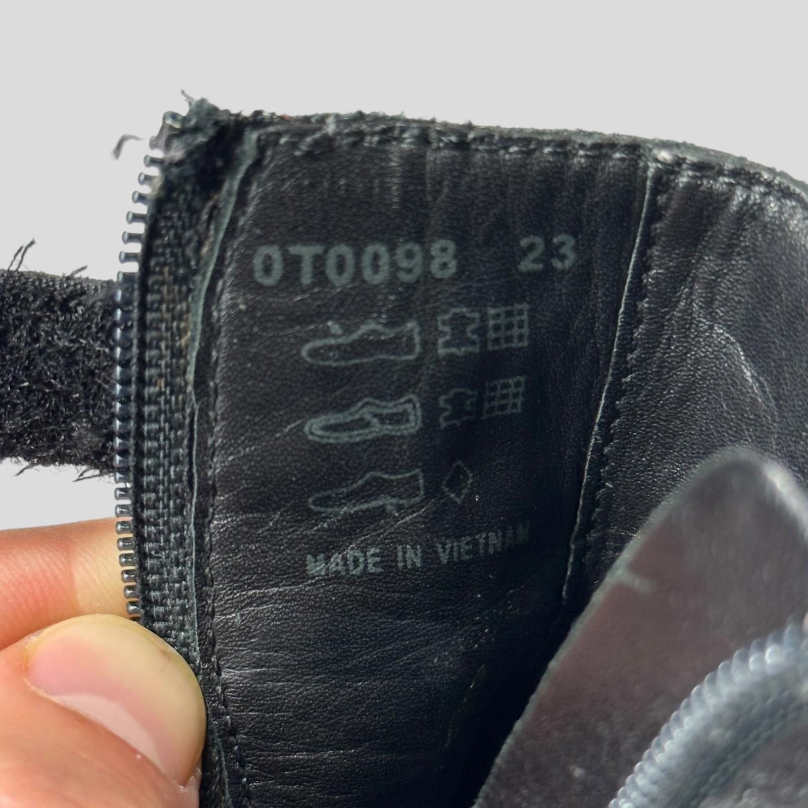 Prada Prada Sport 00’s Leather Zip Baby Boots 23 (1.5 - 2.5 years) Size ONE SIZE - 10 Thumbnail