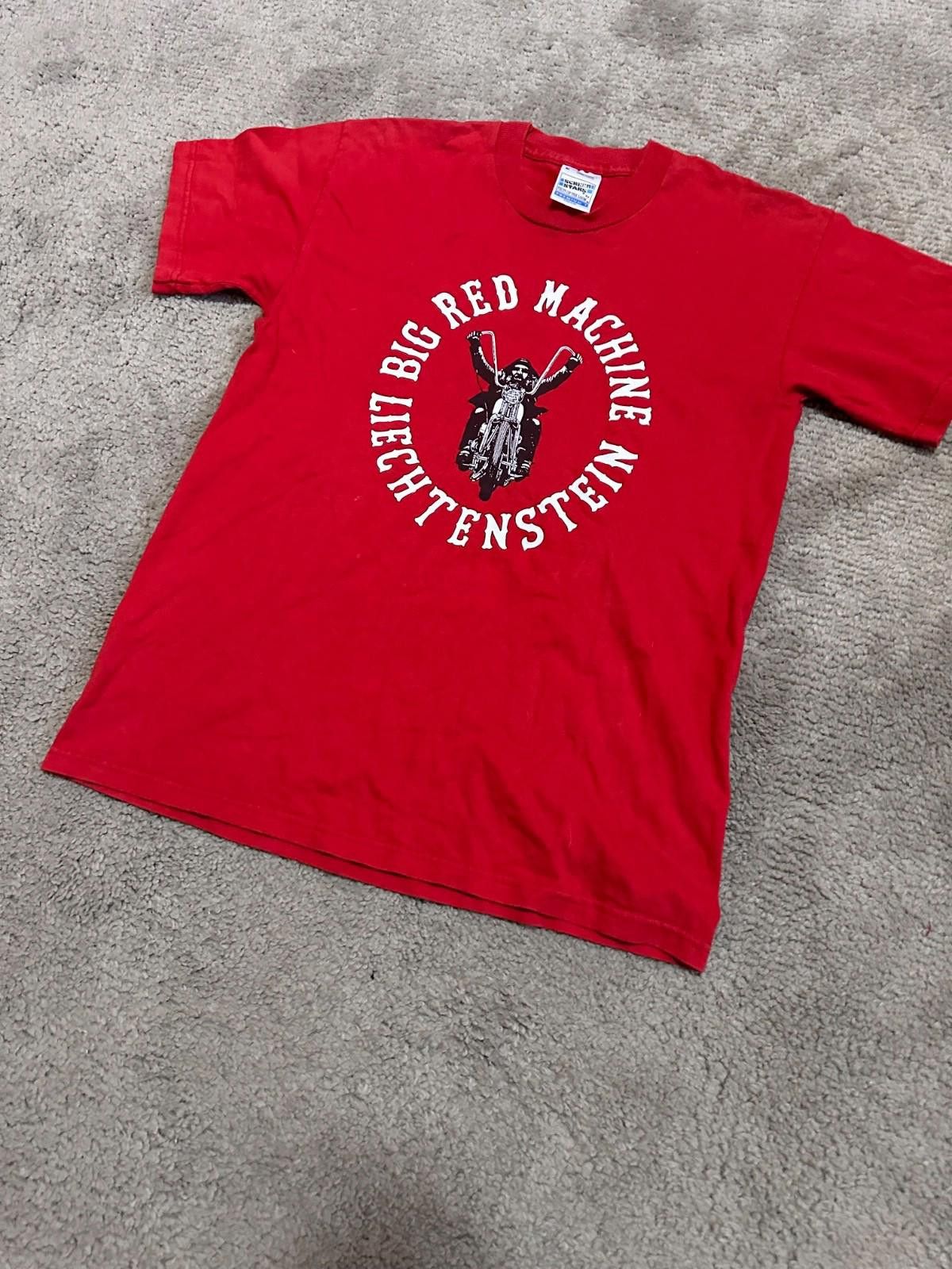 Other Big Red Machine T-Shirt Medium Red SFV Vintage Hells Angels Size US M / EU 48-50 / 2 - 2 Thumbnail