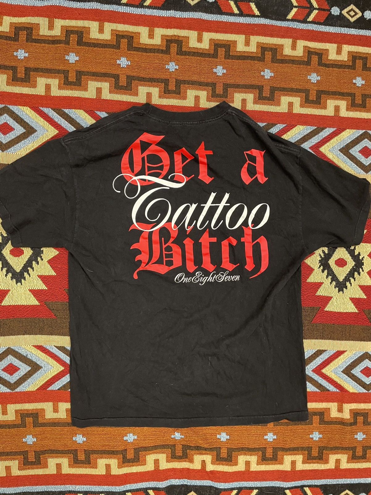 Other 187 I Love Tattos Tee Size US XL / EU 56 / 4 - 5 Thumbnail